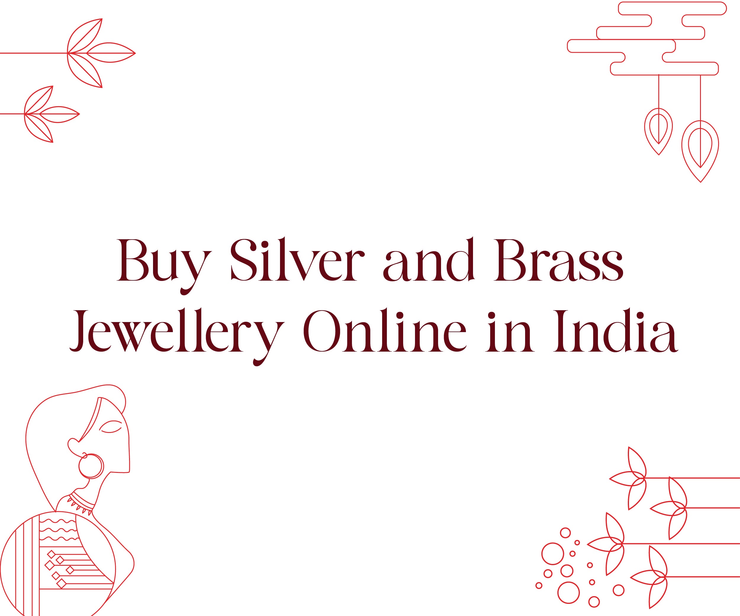 Buy Silver and Brass Jewellery Online in India