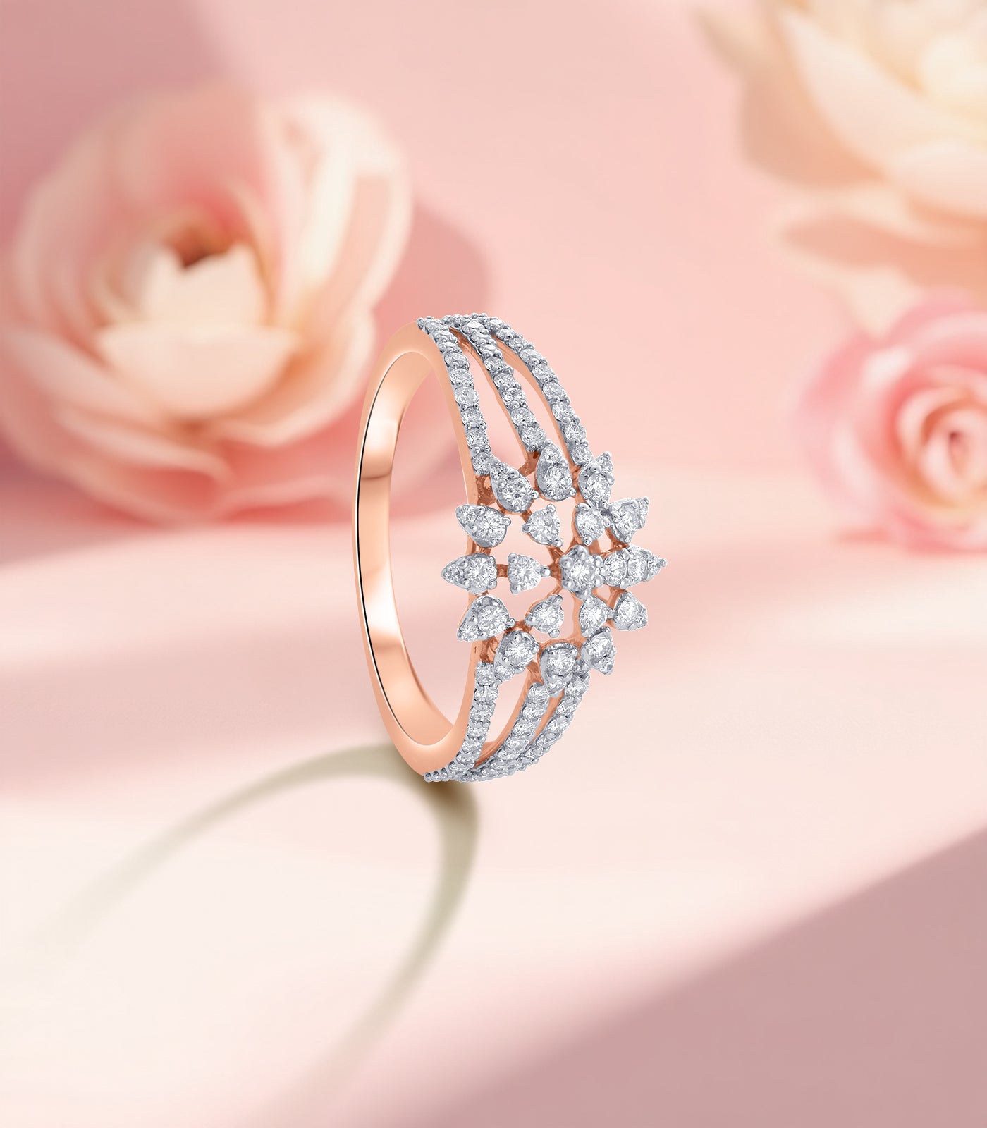 Diamond Royal Star Ring