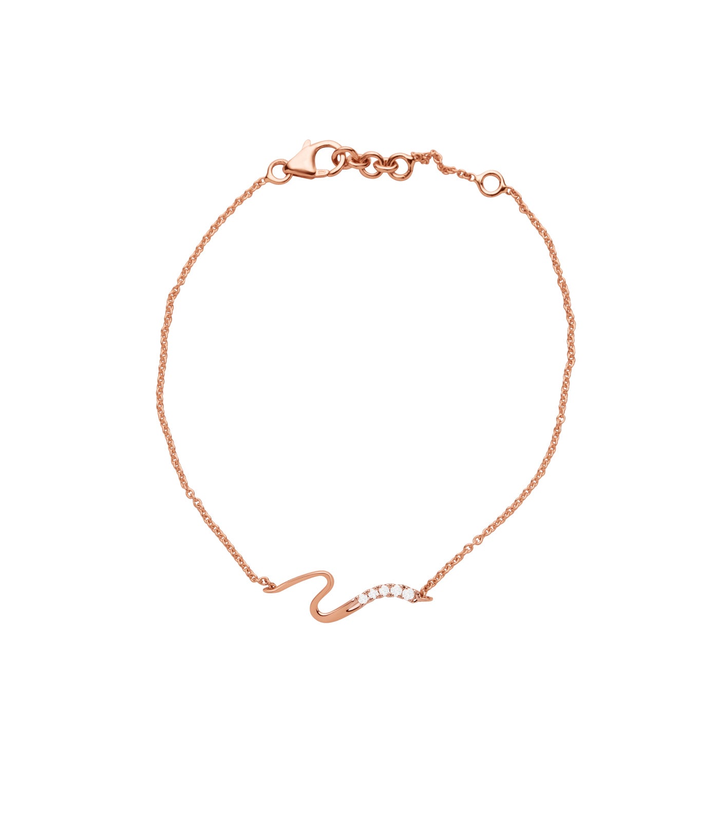 Diamond Tranquil Twist Bracelet