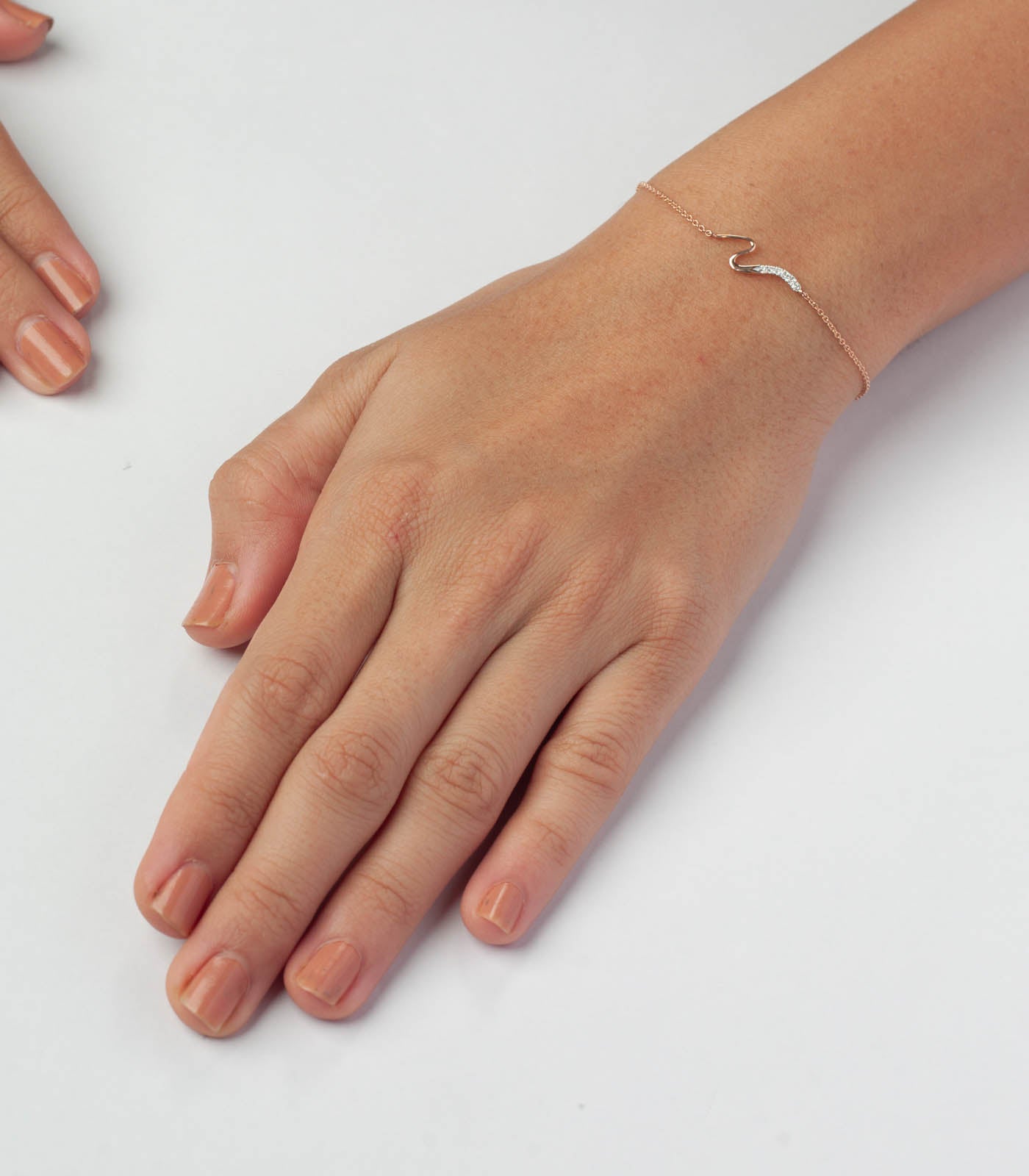 Diamond Tranquil Twist Bracelet