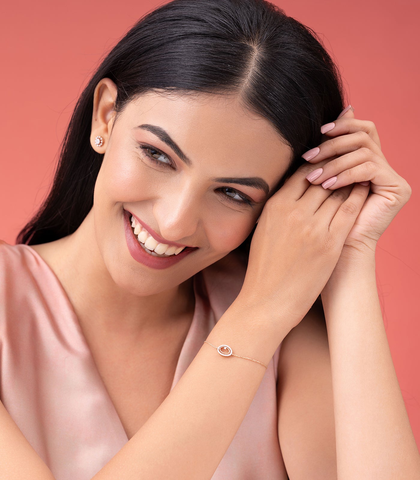 Diamond Shiny Orbit Bracelet