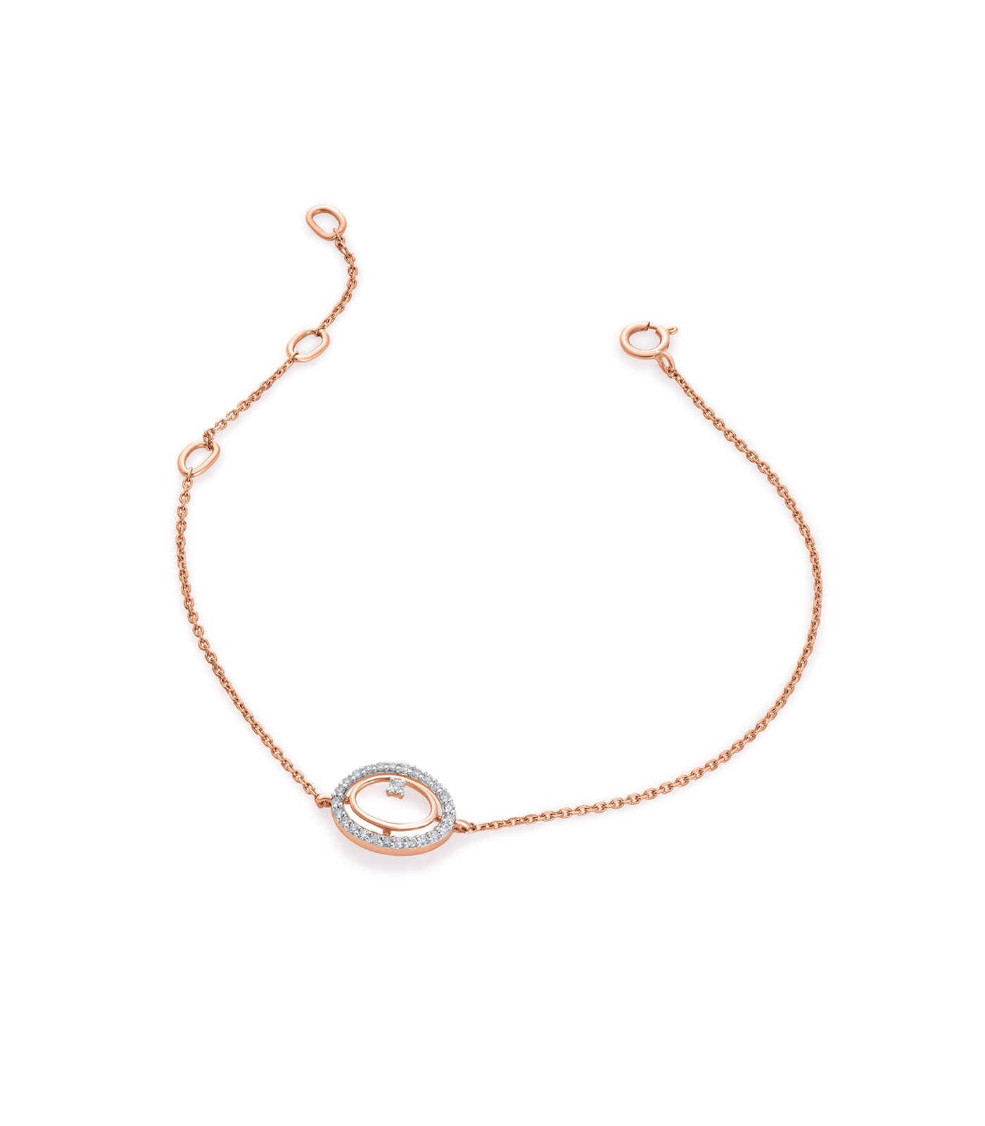 Diamond Shiny Orbit Bracelet