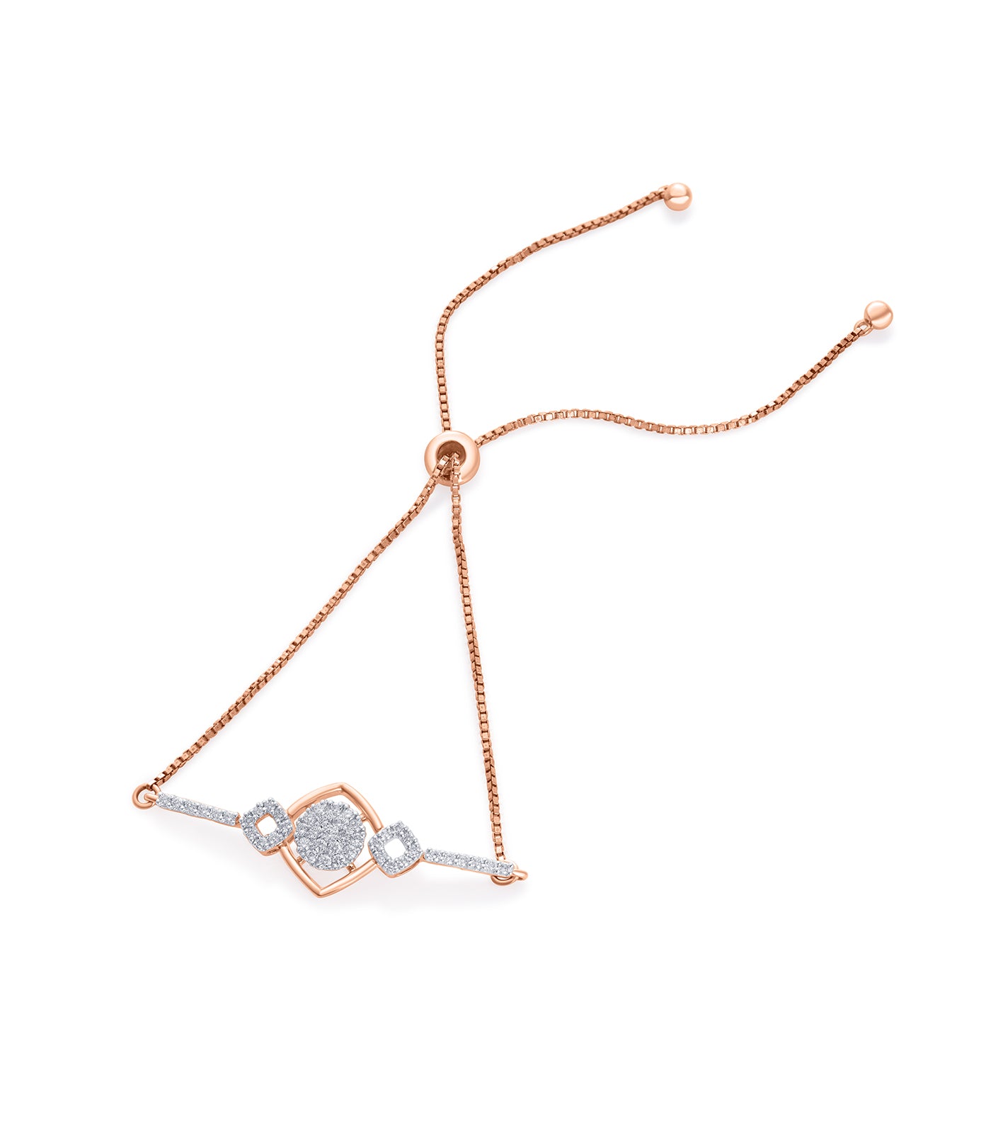 Diamond Mysic Link Bracelet