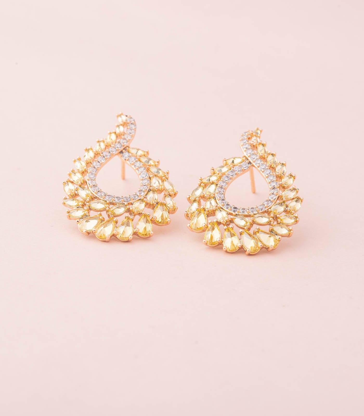 Battle Of Grace Earrings (Brass)