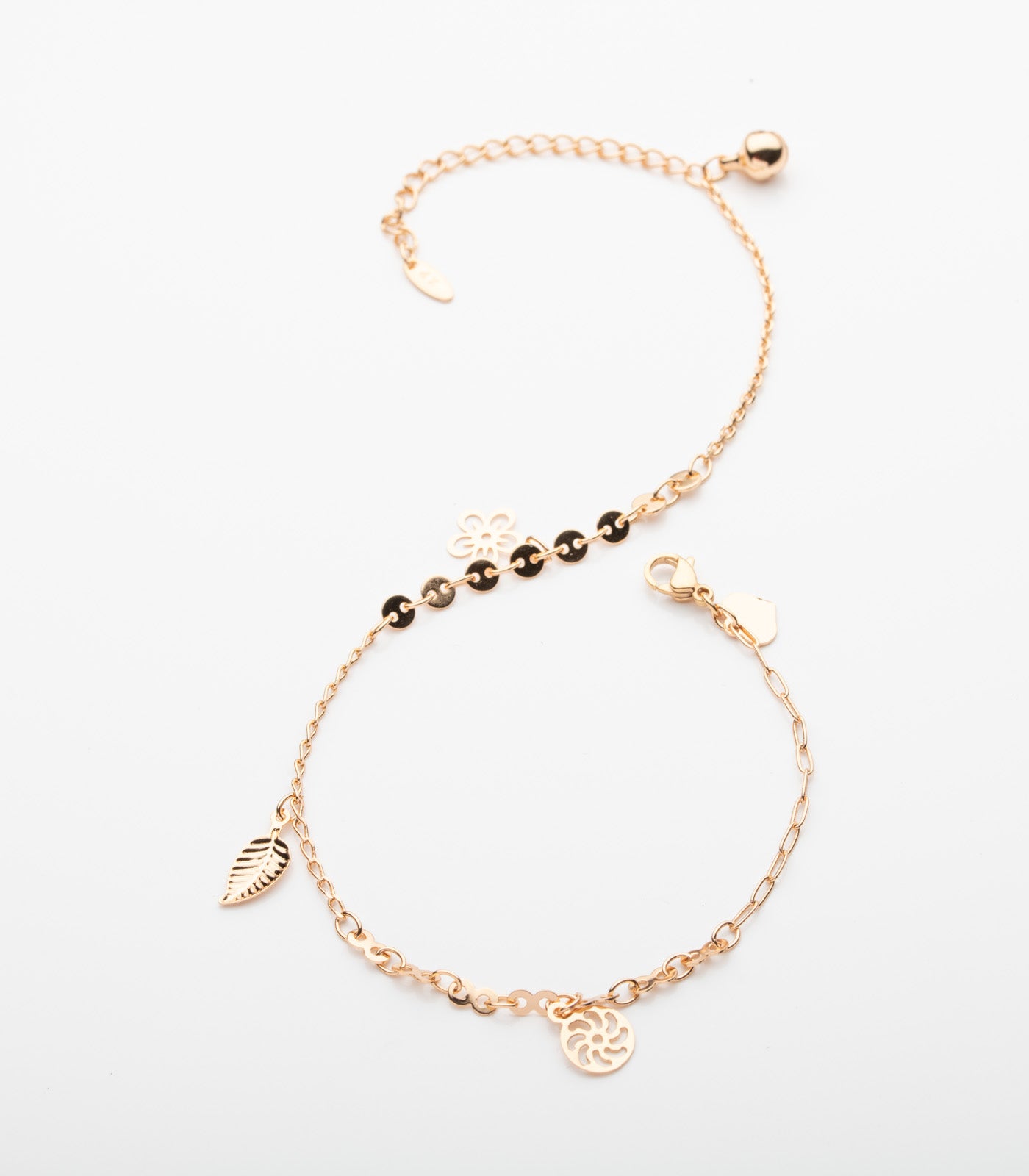 Cute Charm Anklet (Brass)