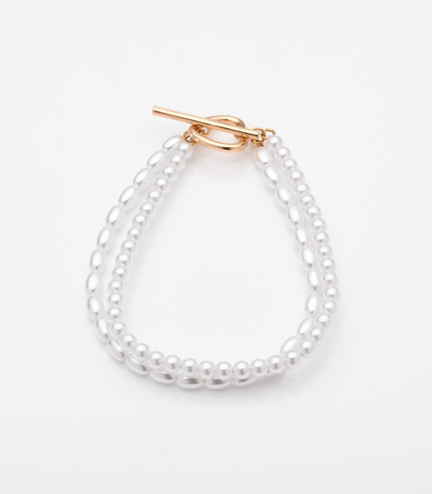 Cute Pearl Bracelet (Brass)