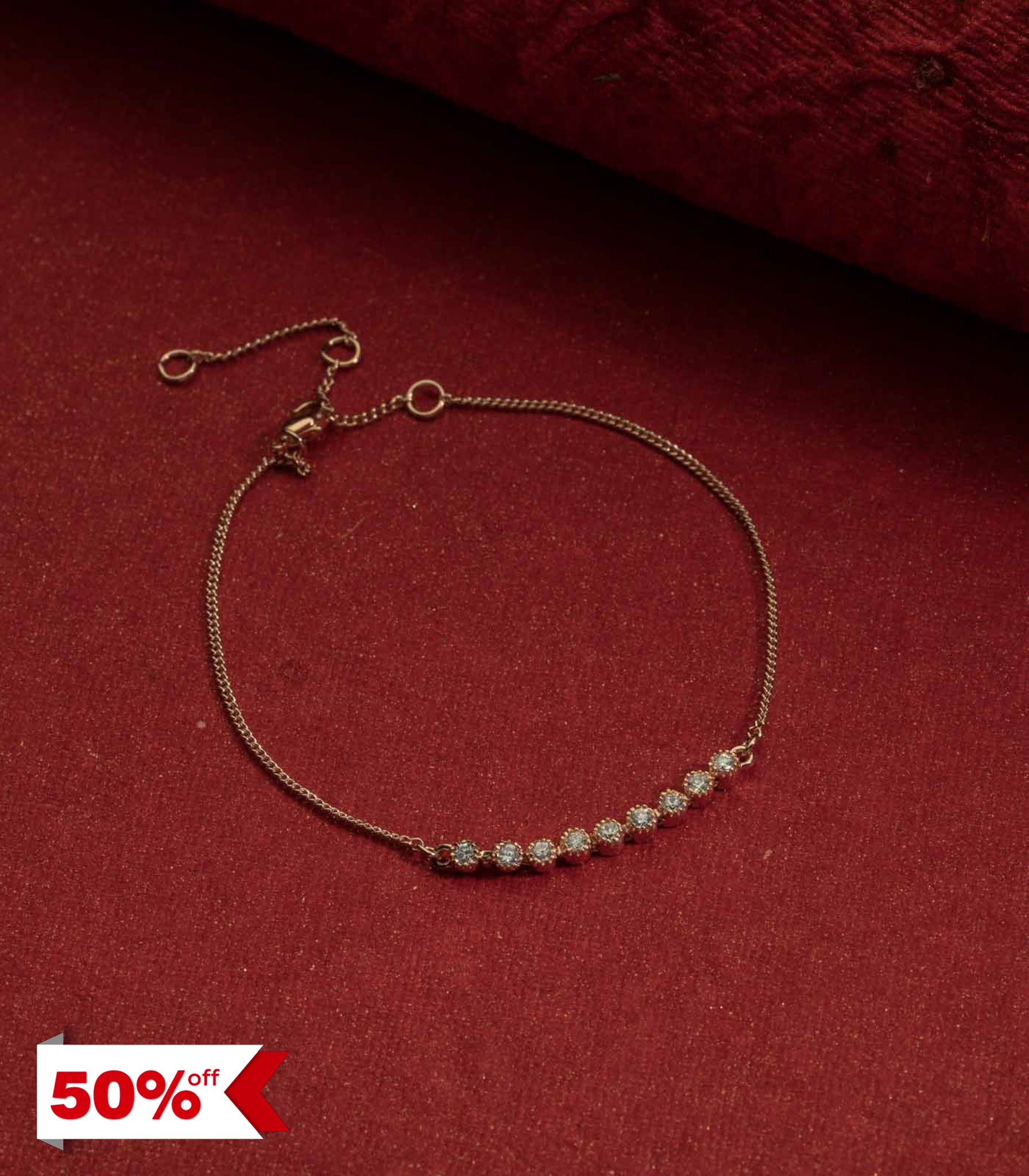 Sparkling Spot Bracelet (Brass)
