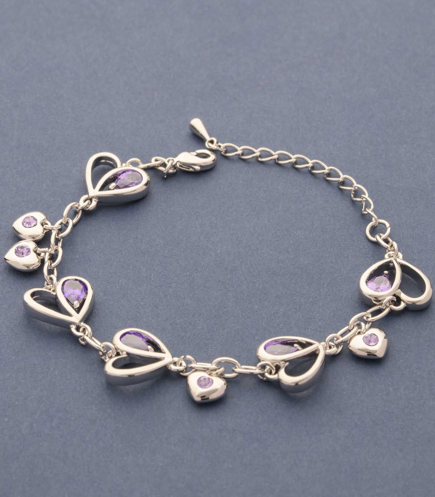 Purple Punch Bracelet (Brass)