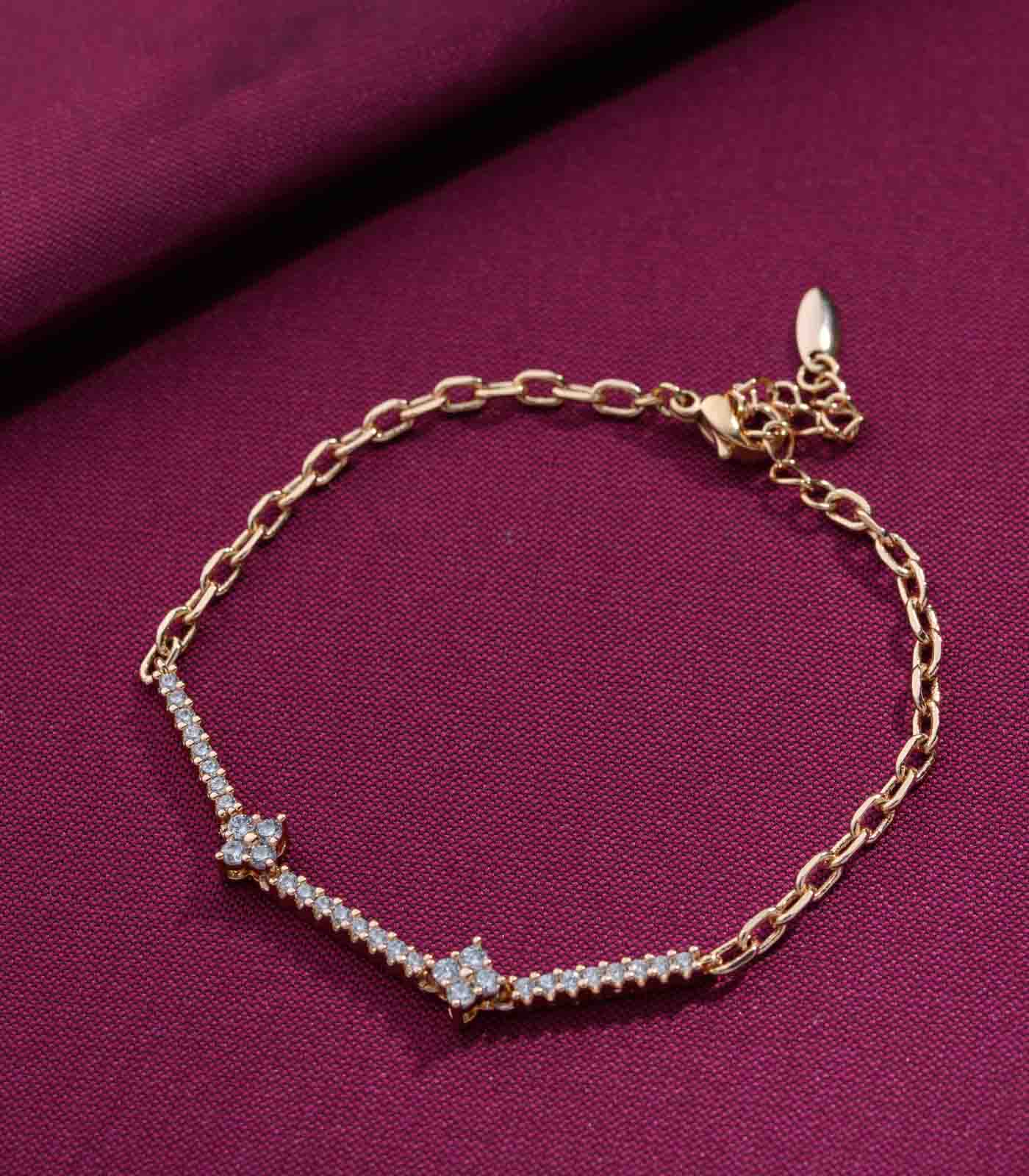 Two Star Bracelet (Brass)
