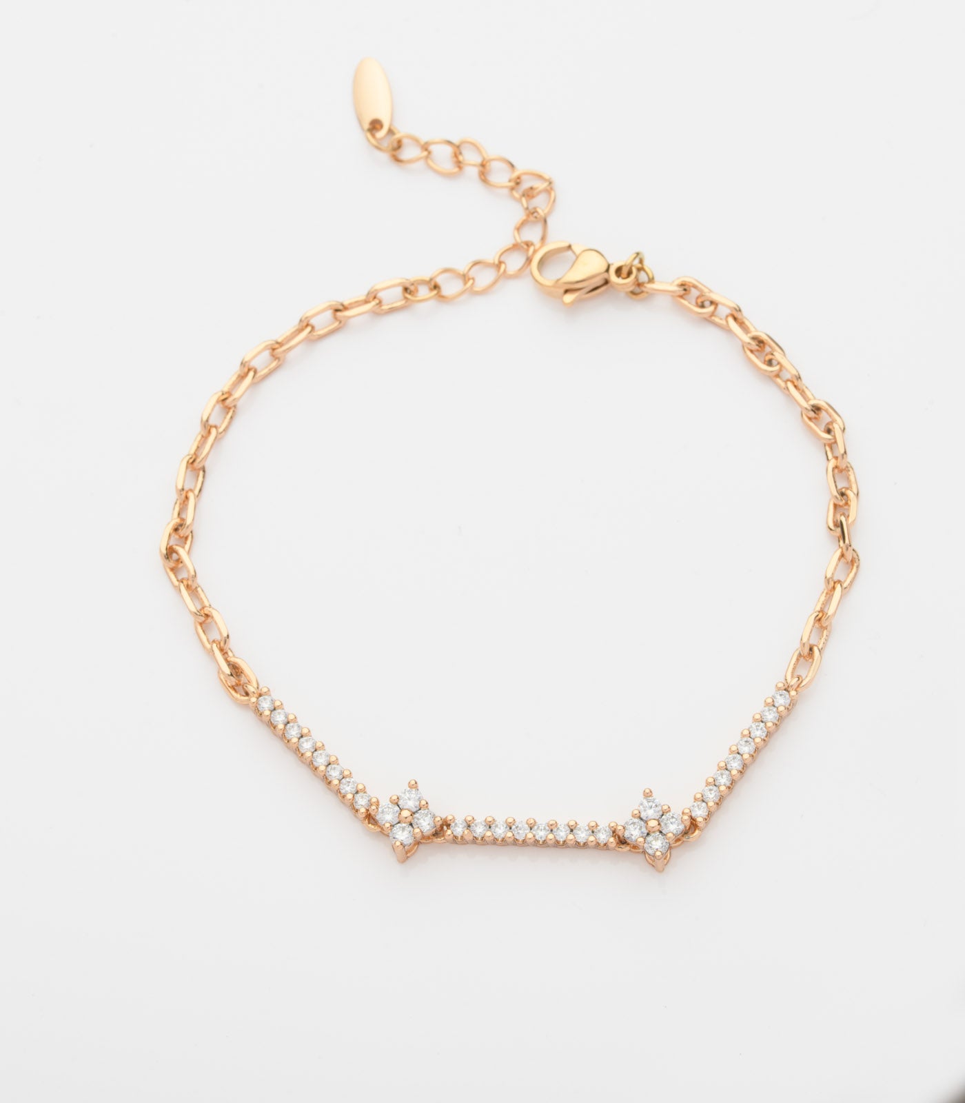 Two Star Bracelet (Brass)