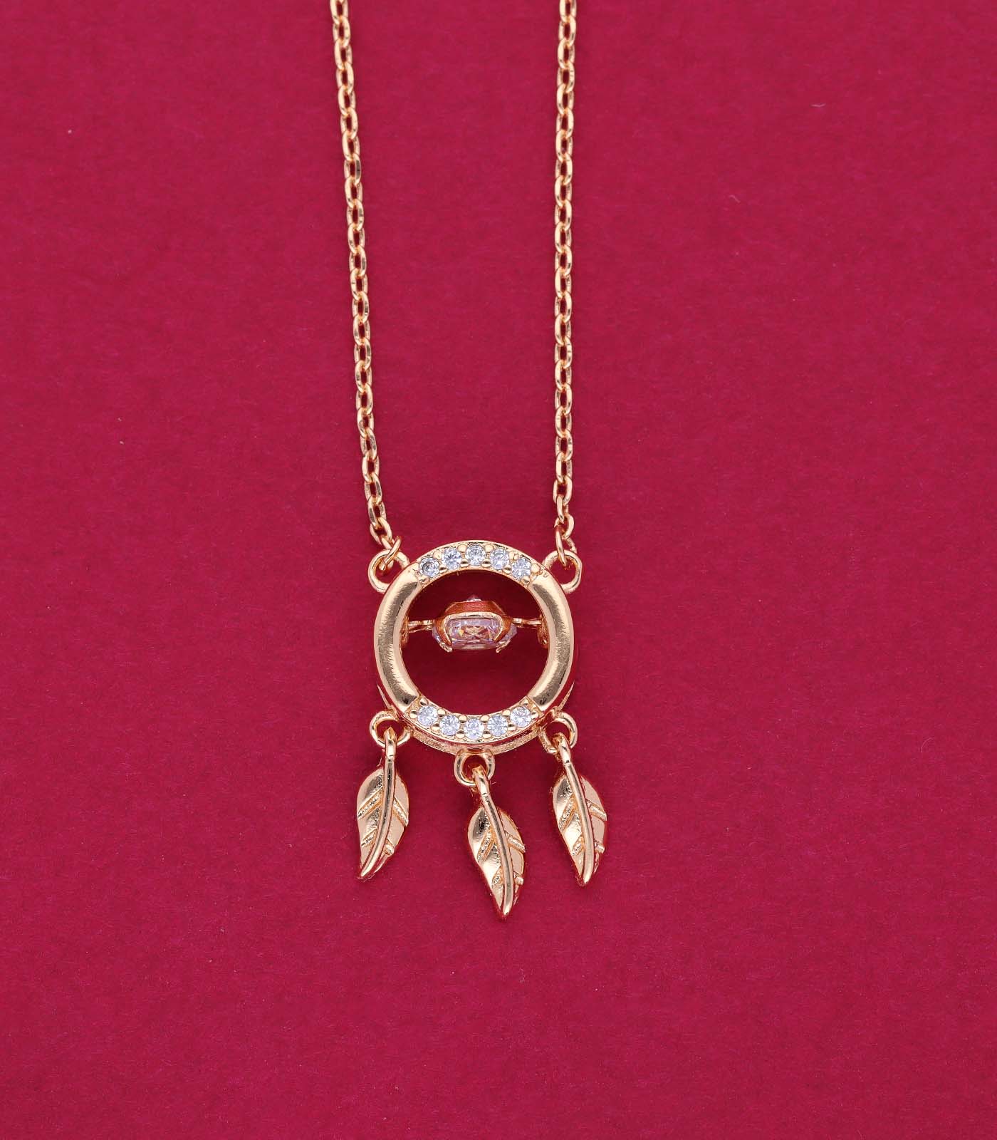Classy Elegance Pendant (Brass)