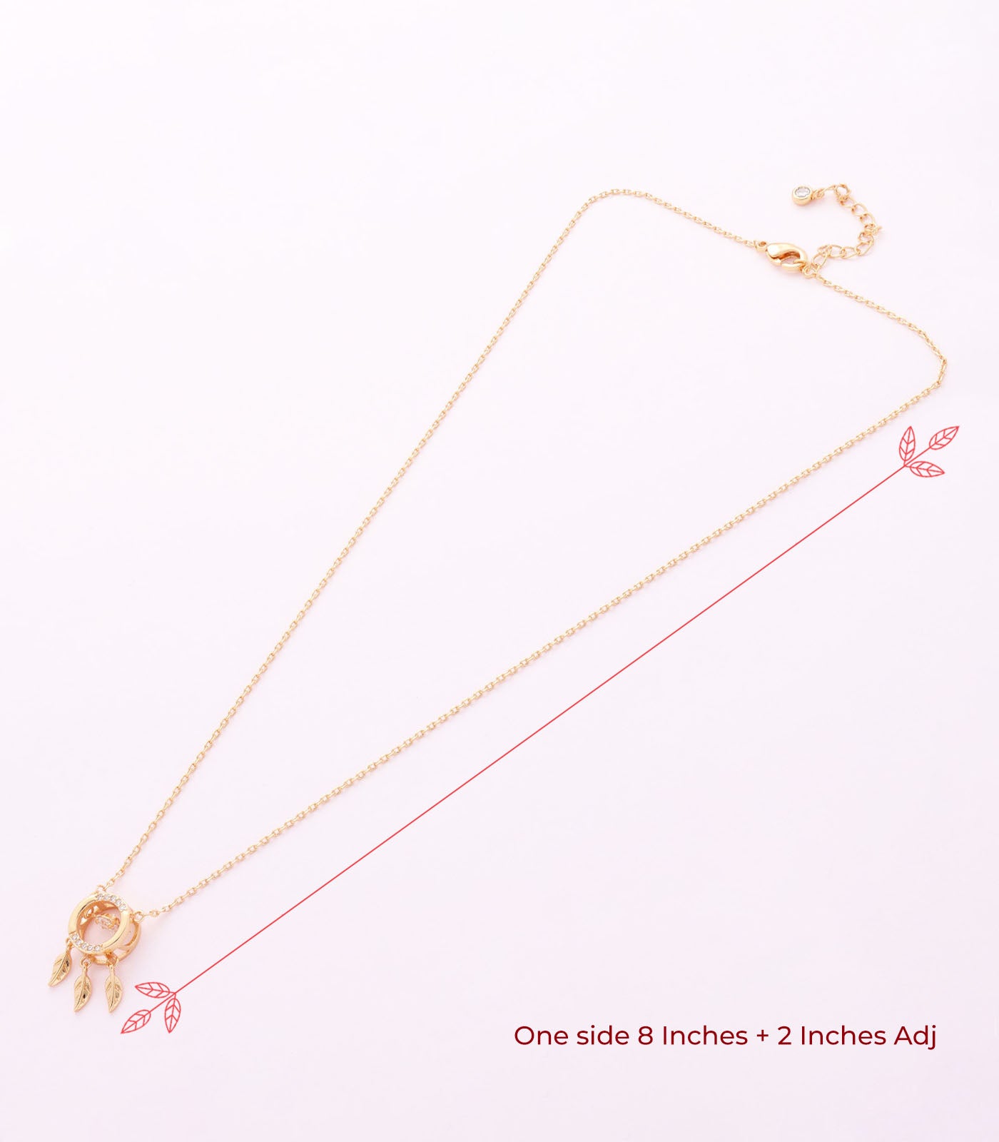 Classy Elegance Pendant (Brass)
