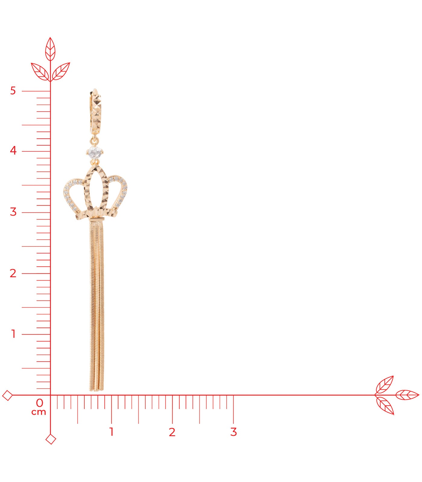 Dangling Earrings (Brass)