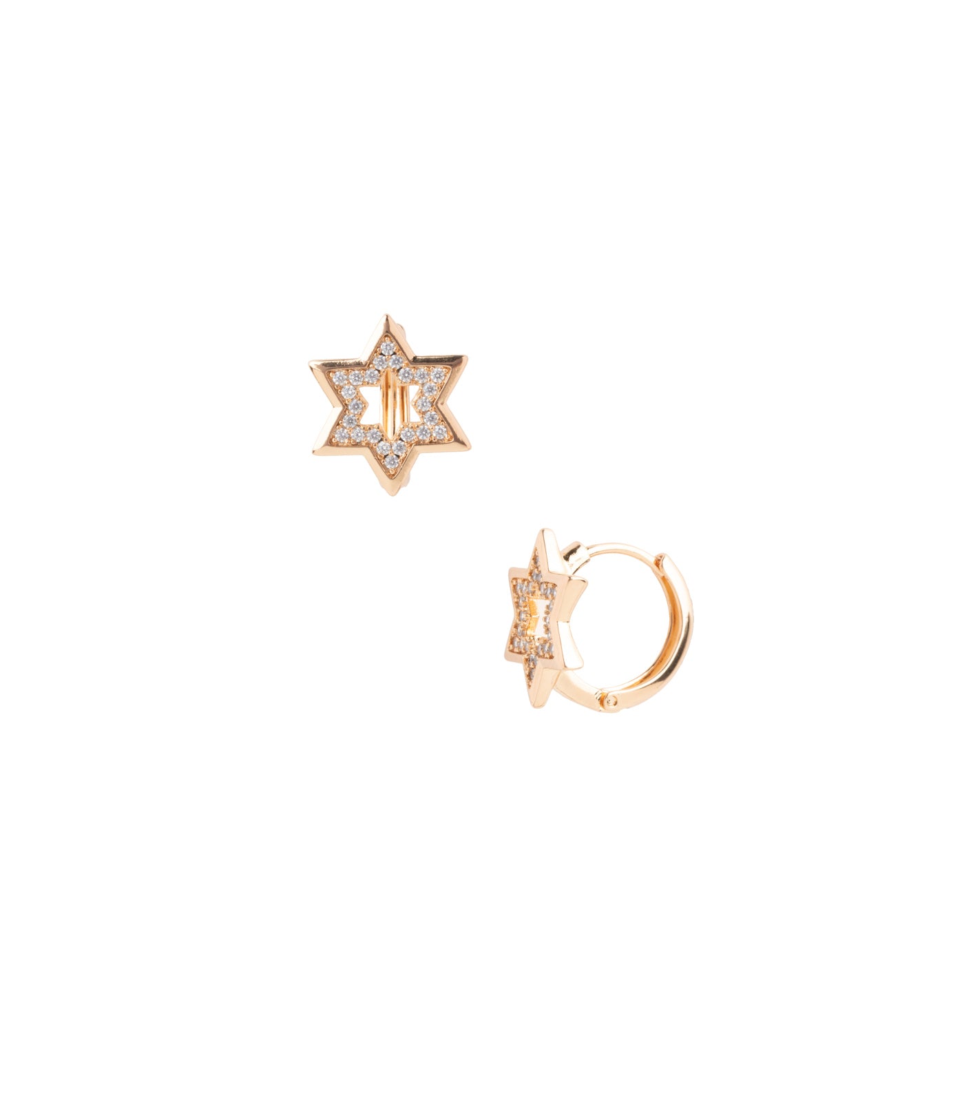 Star Earrings (Brass)