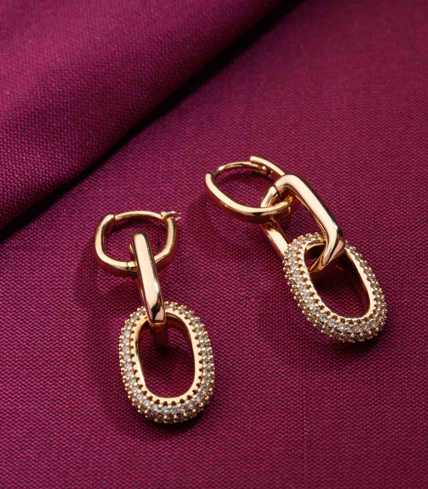 Classic Golden Hoops (Brass)