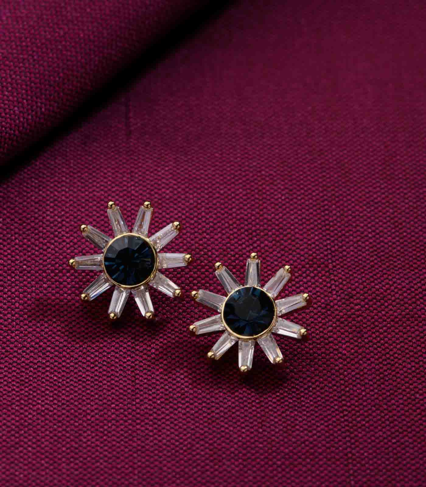 Cute Flower Earrings (Brass)