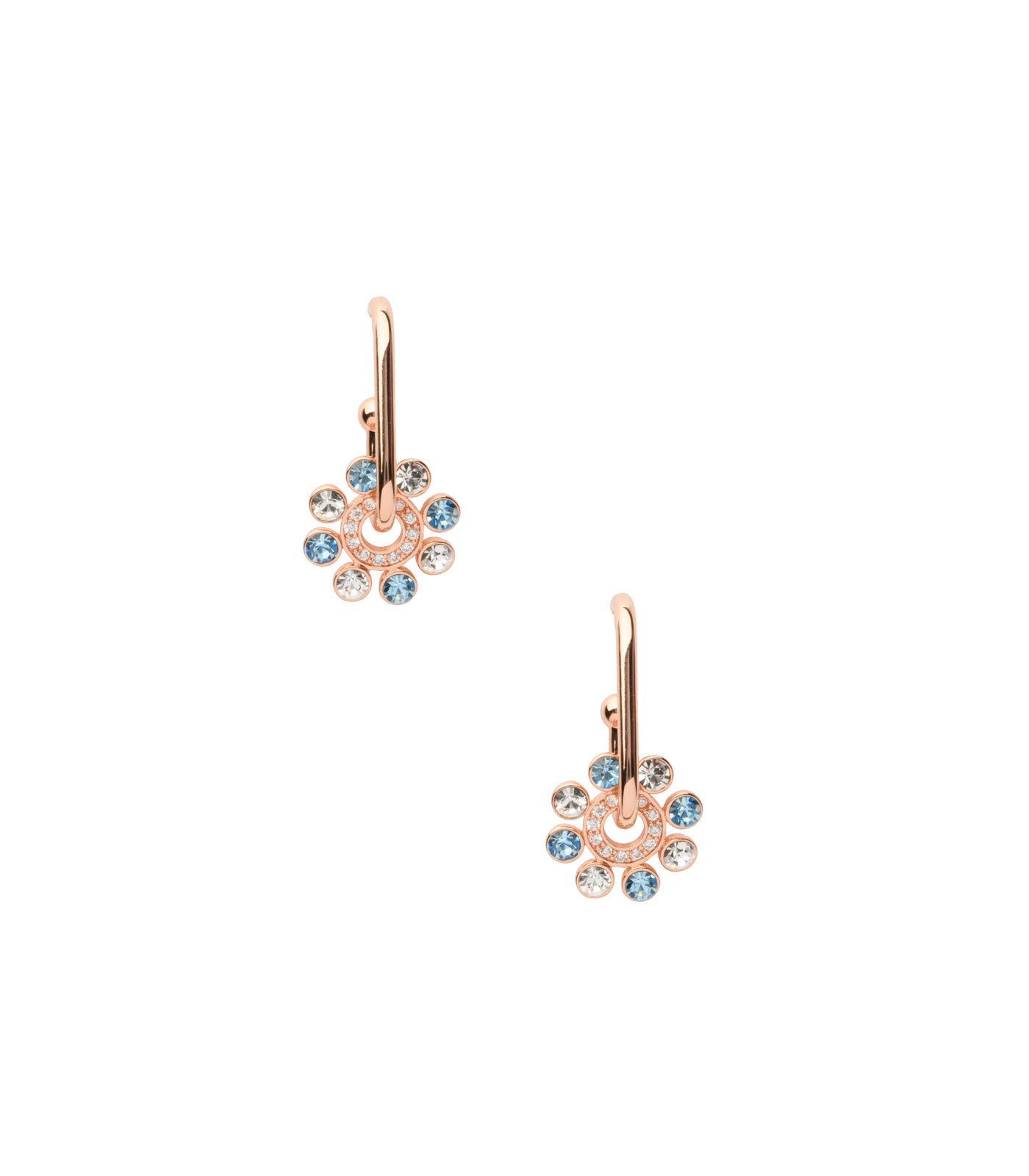 Shimmery Ocean Earrings (Brass)