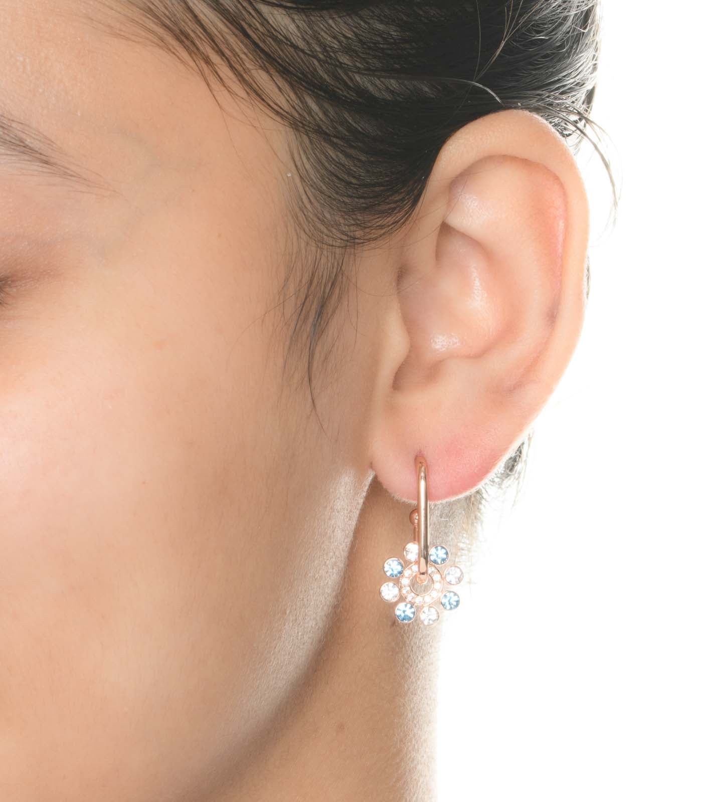 Shimmery Ocean Earrings (Brass)