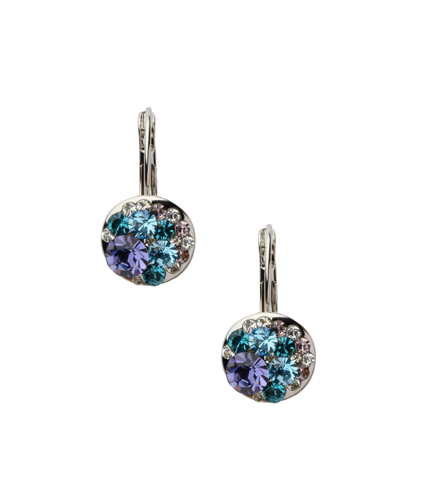 Forzen Crystal Earrings (Brass)