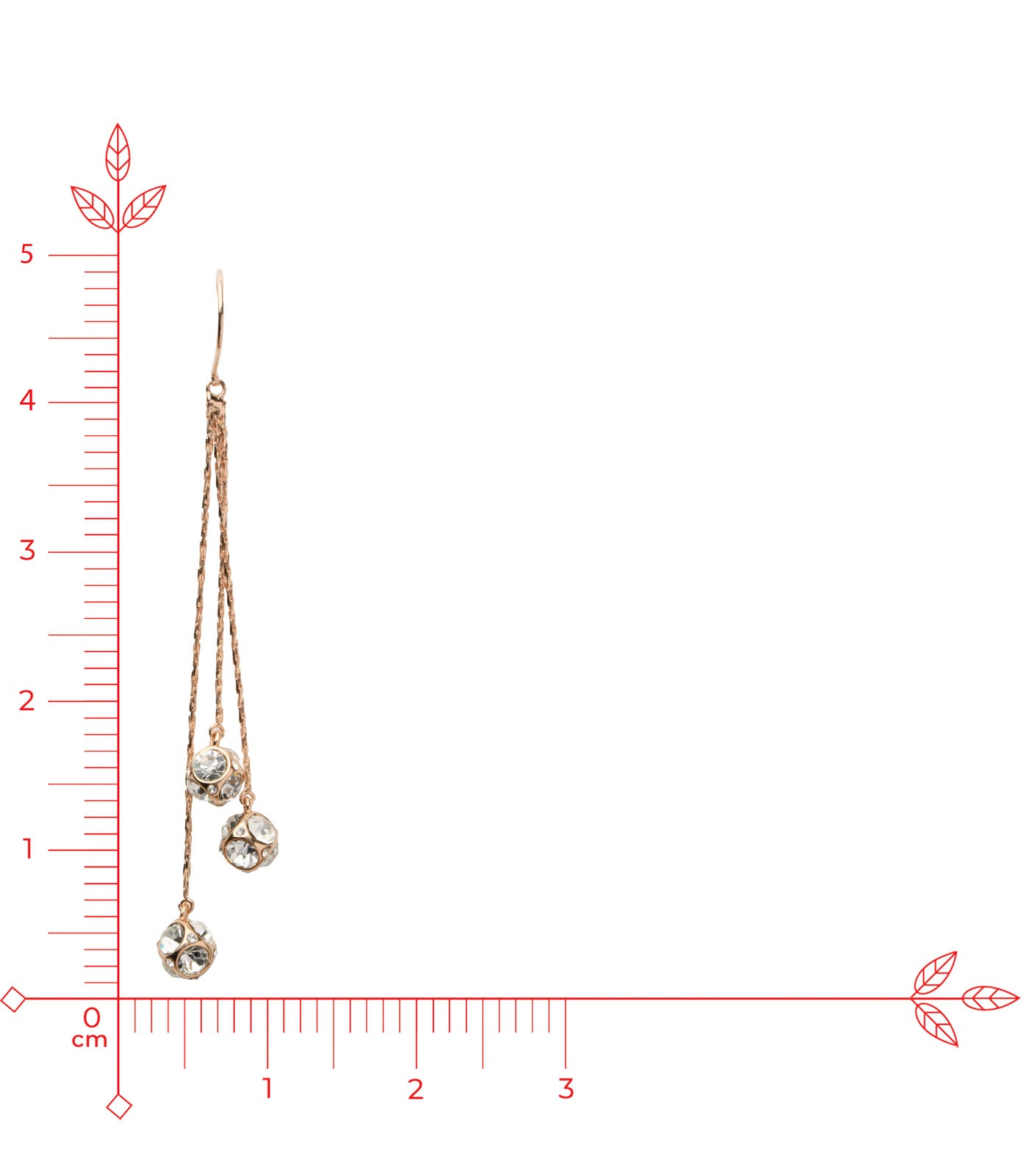 Dangling Sui Dhaga Earrings (Brass)