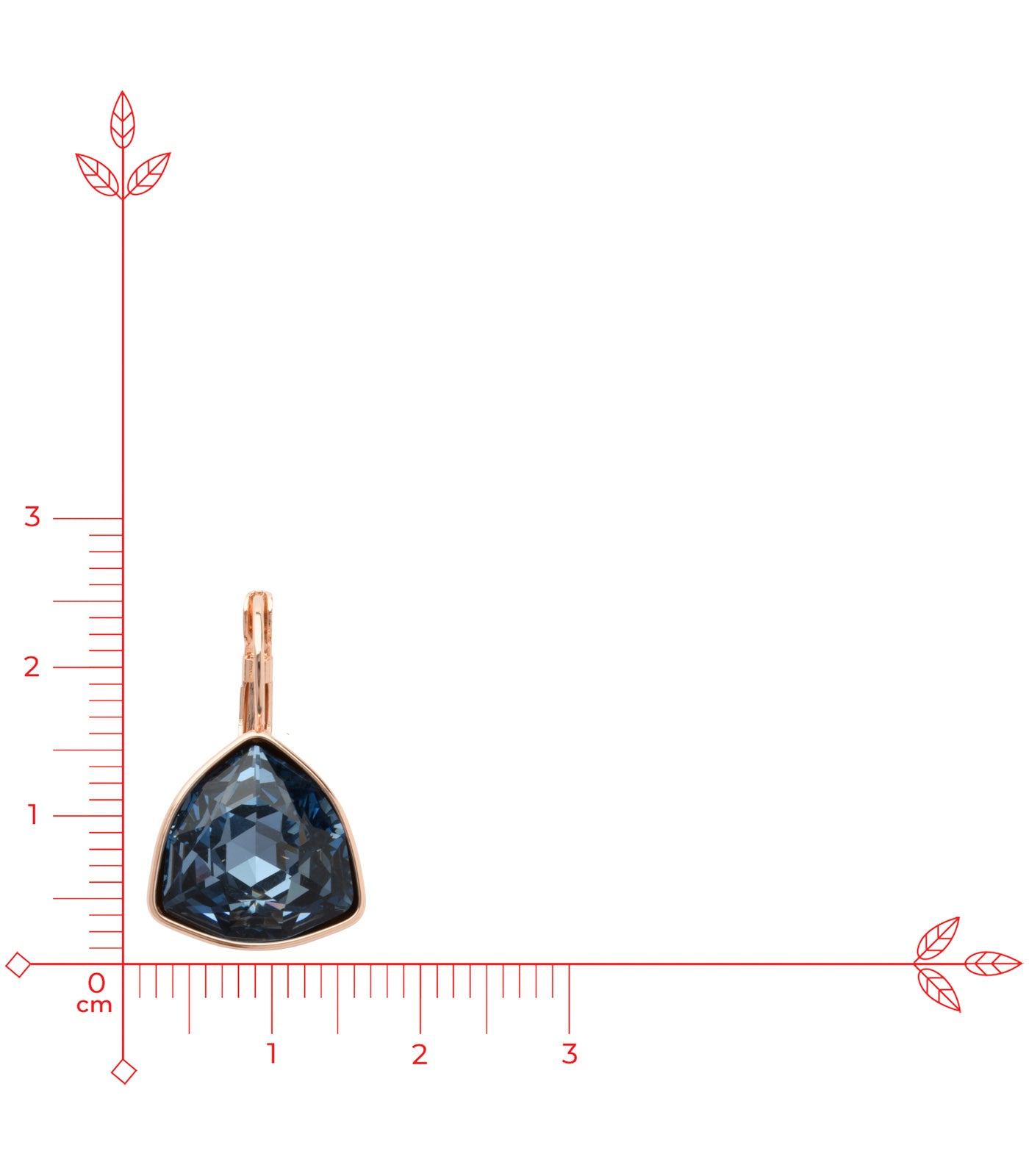 Ocean Earrings (Brass)