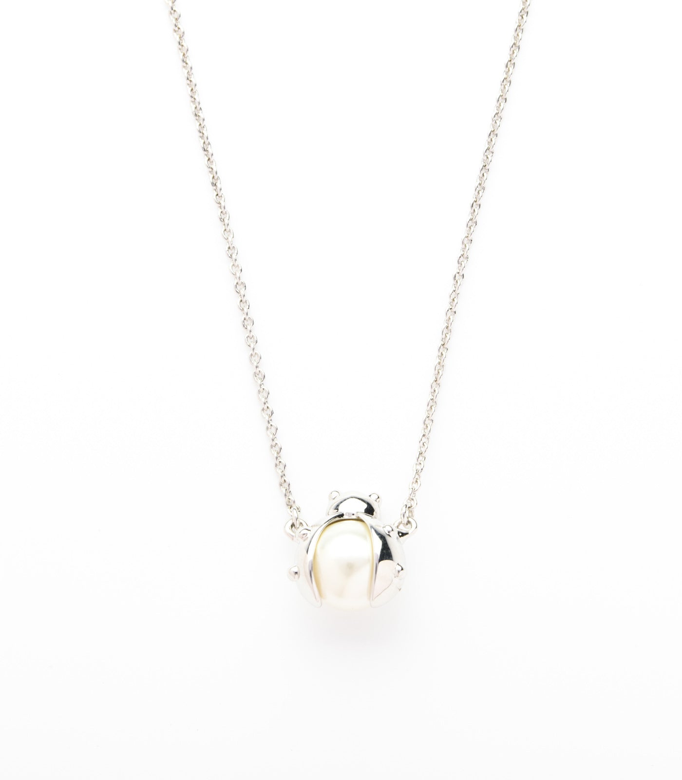 Popping Pearl Necklace (Brass)
