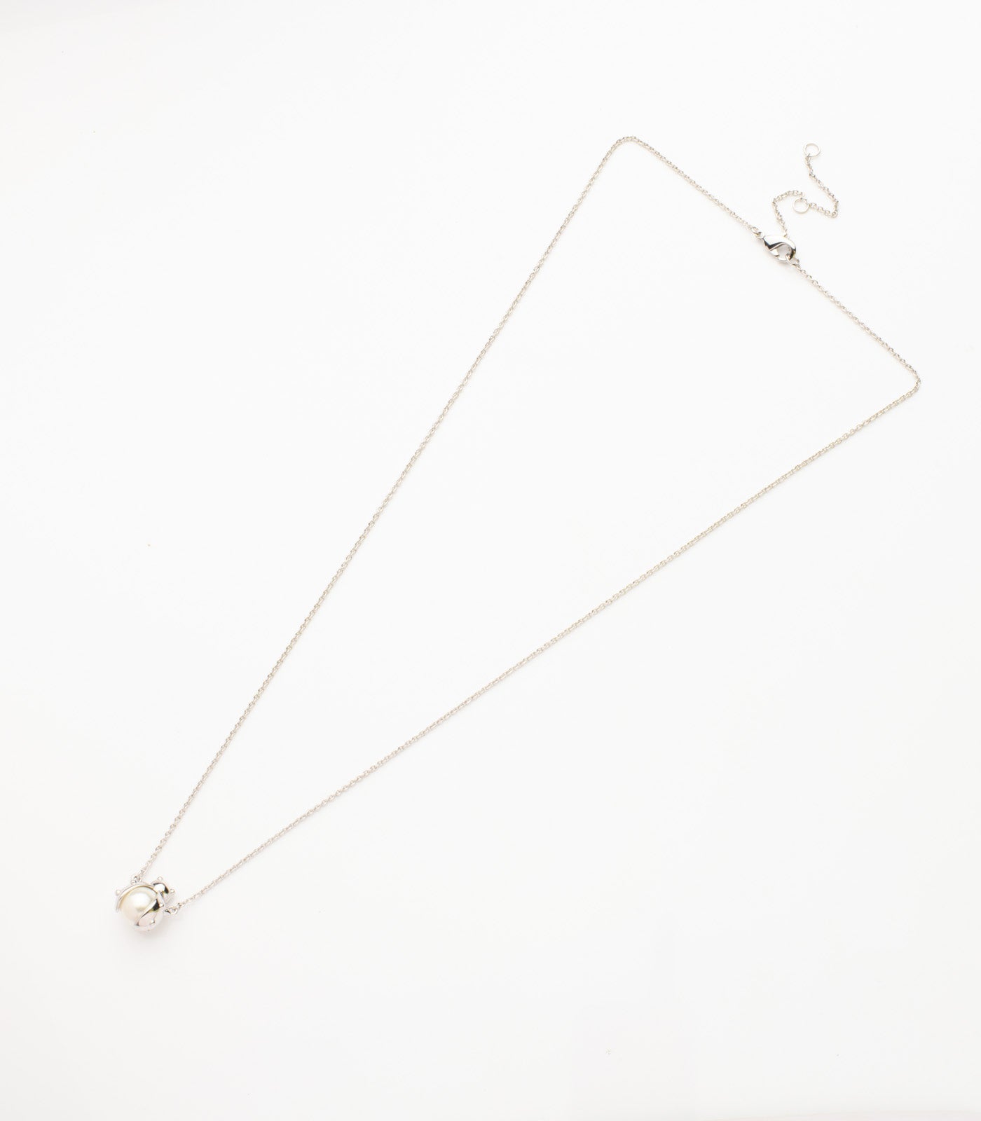 Popping Pearl Necklace (Brass)