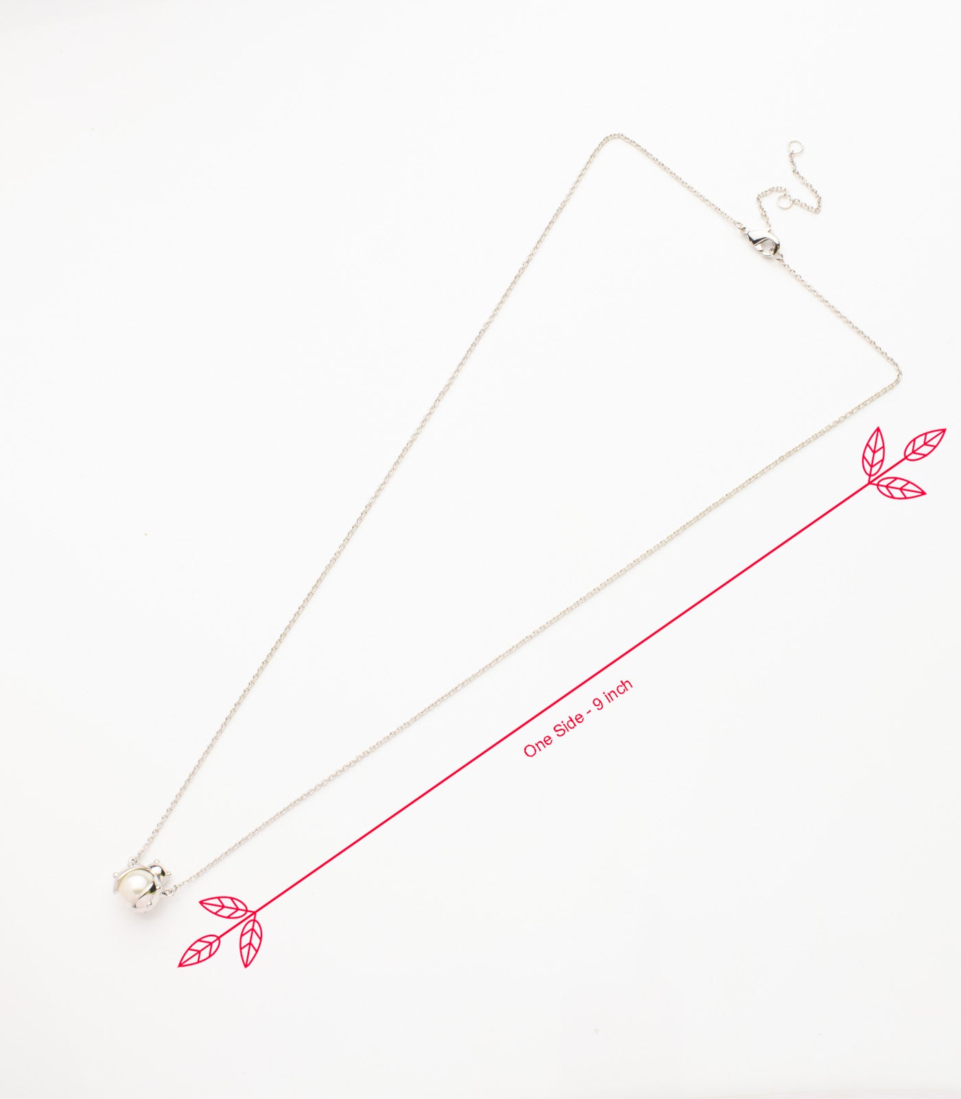 Popping Pearl Necklace (Brass)