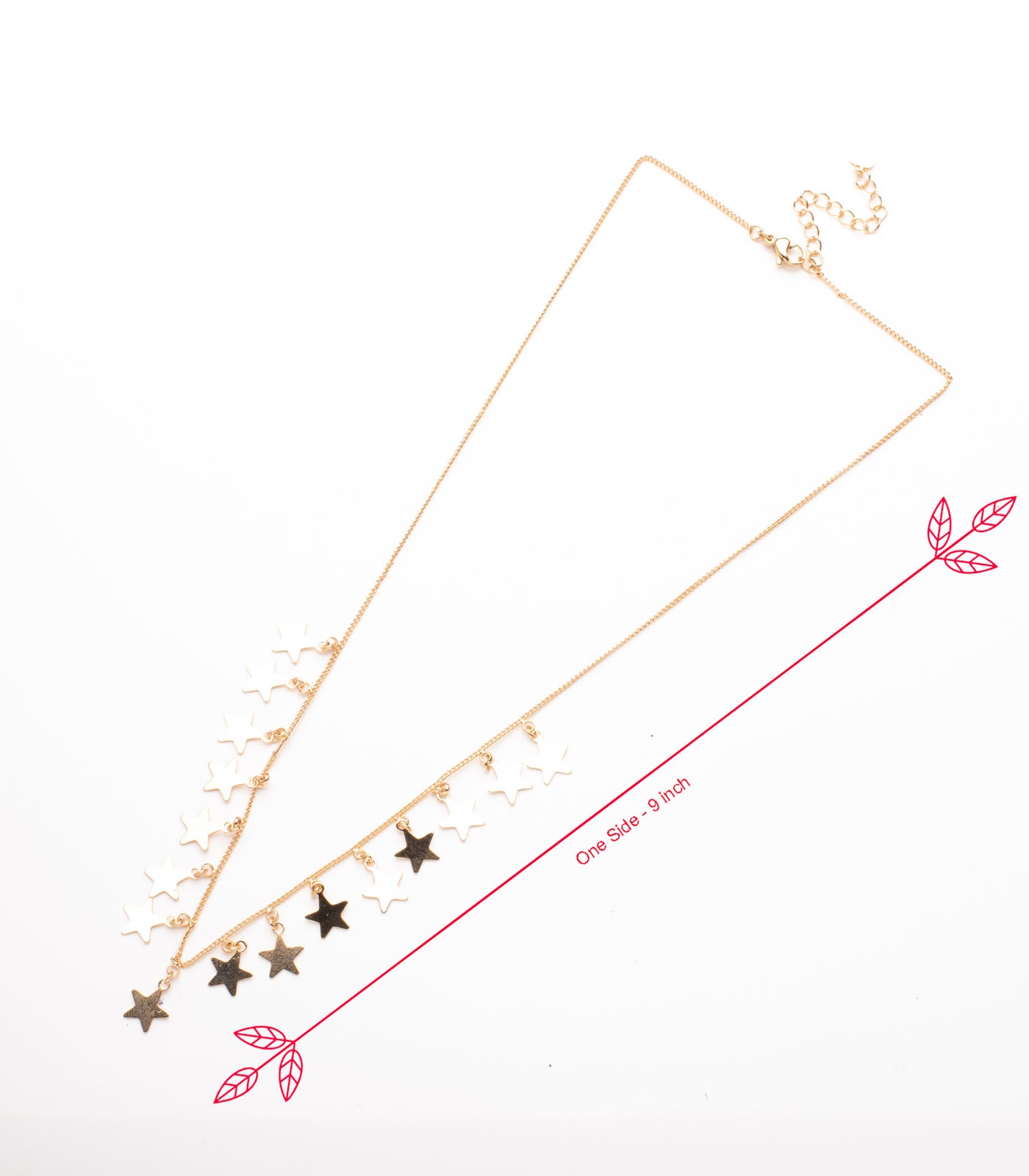 Star Charm Necklace (Brass)