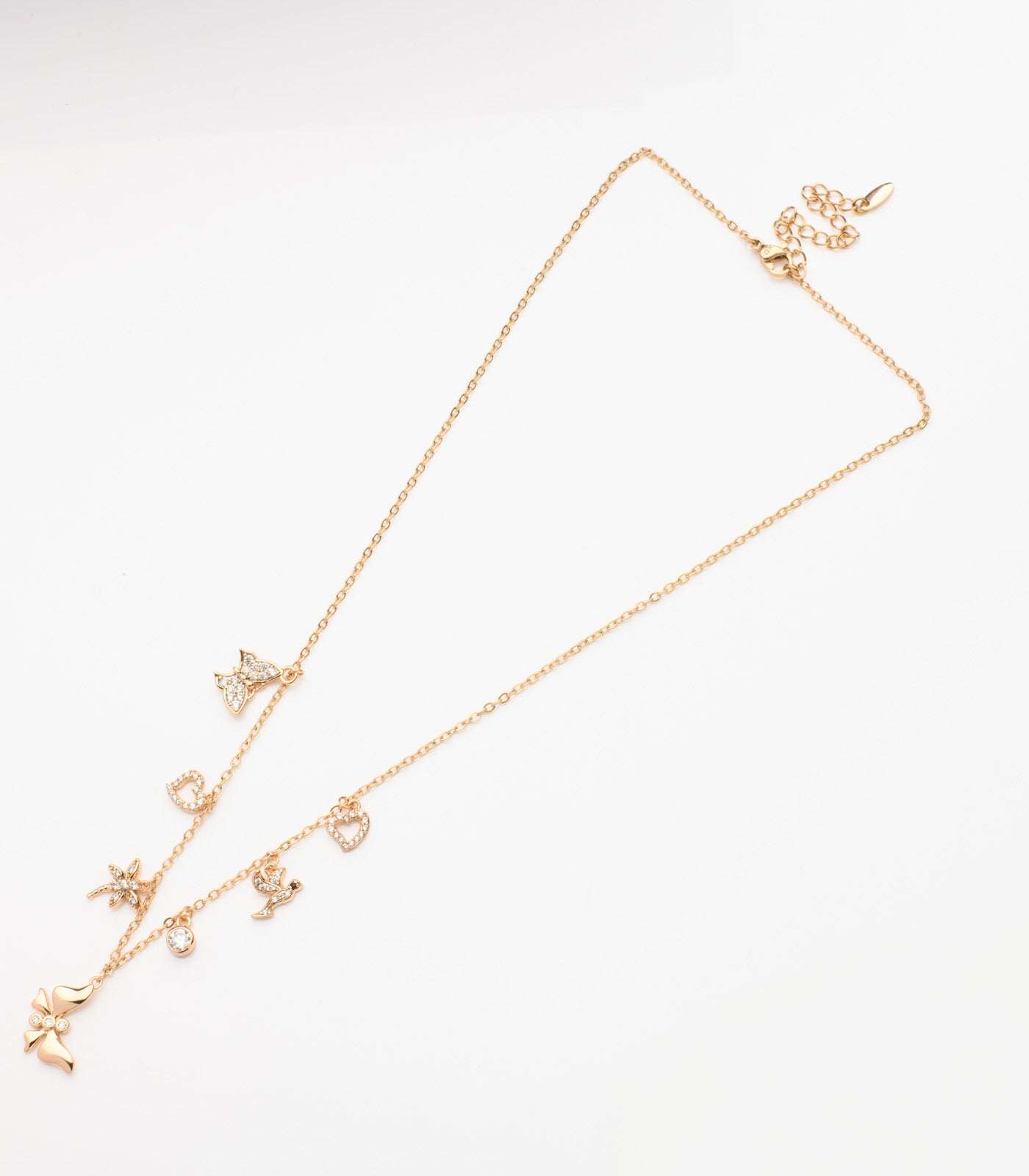 Cute Charms Necklace (Brass)