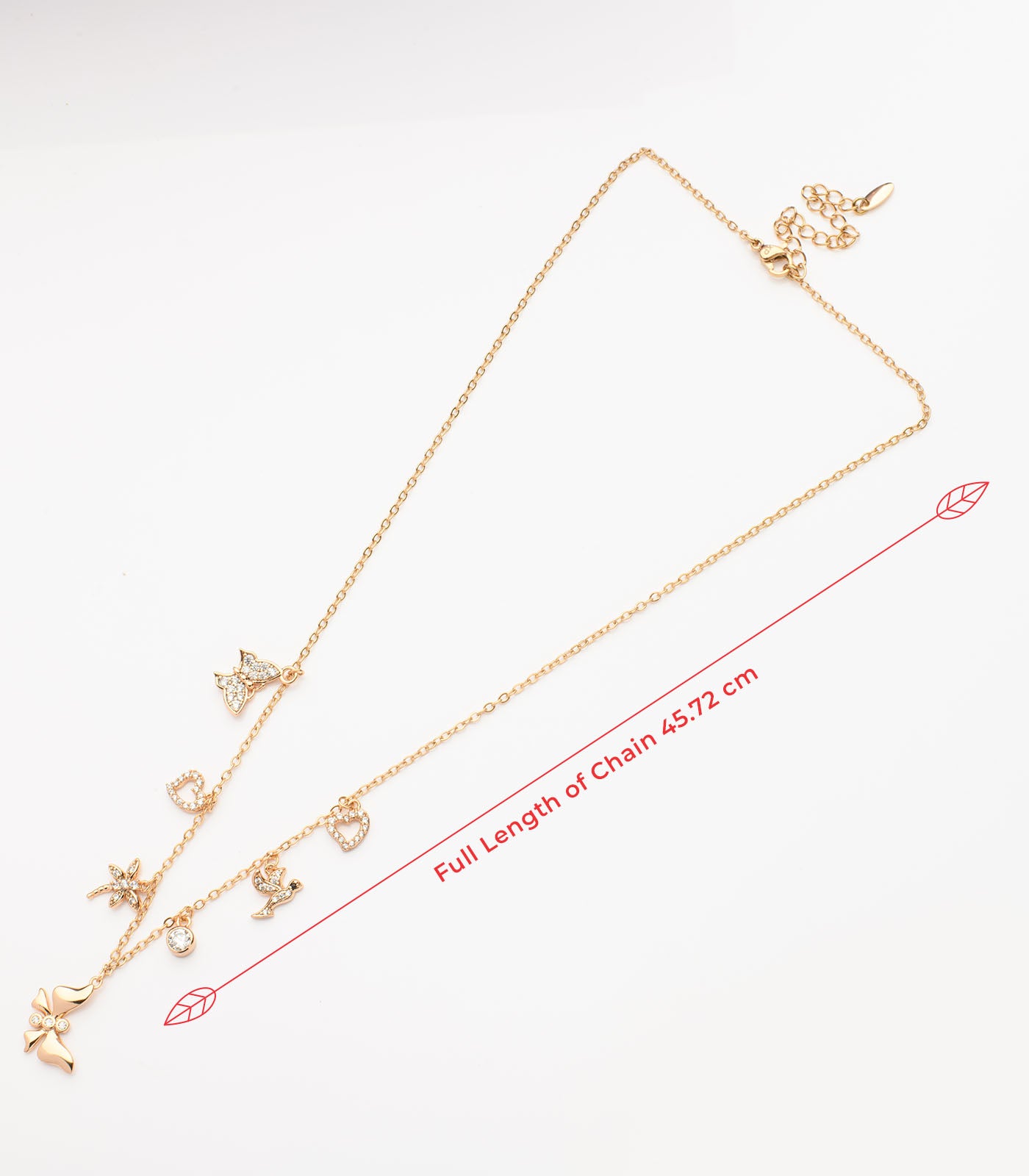 Cute Charms Necklace (Brass)