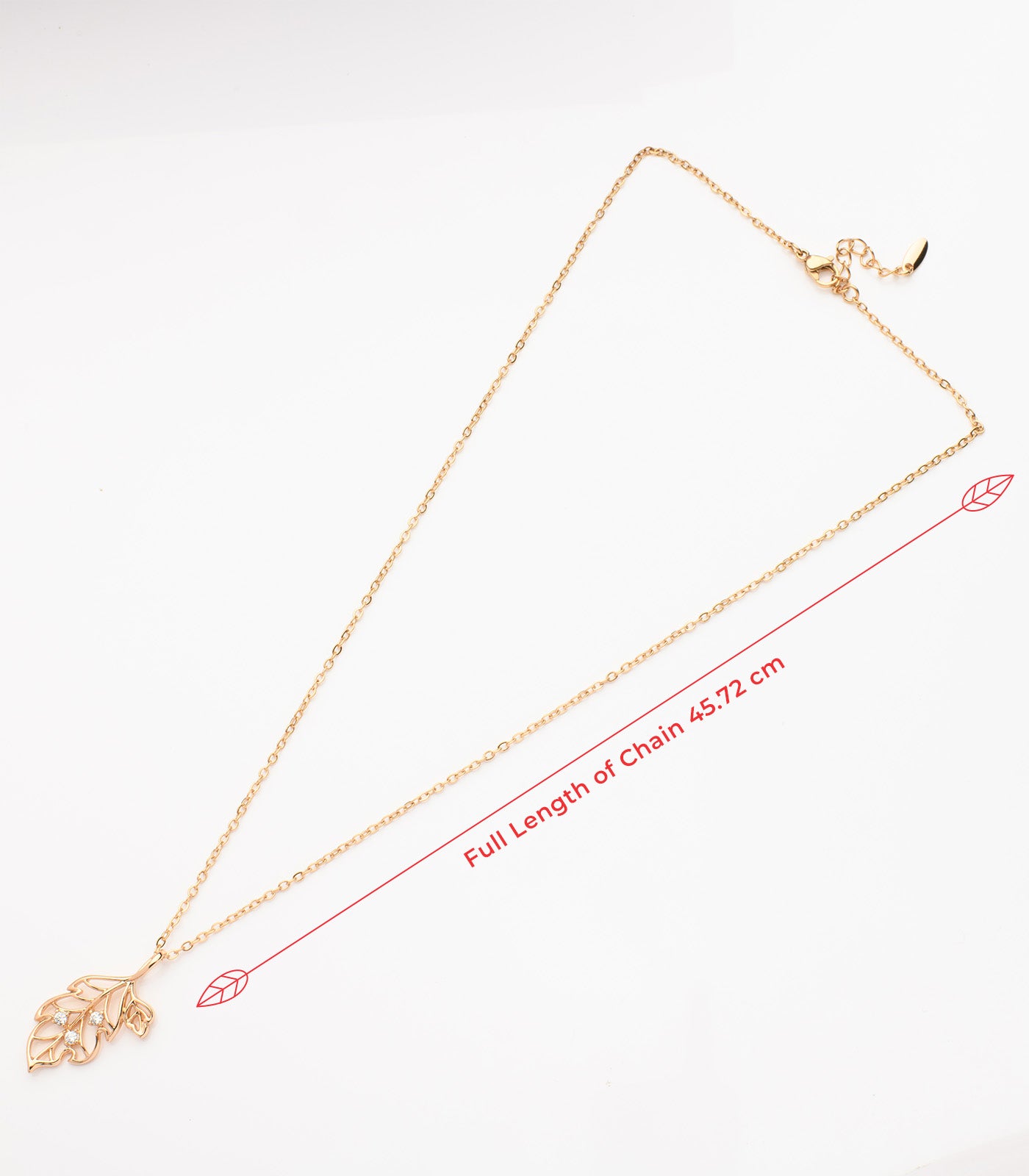 Last Leaf Necklace (Brass)
