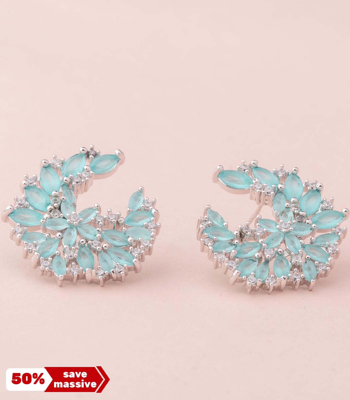 Aquarius Jewels Earrings (Brass)