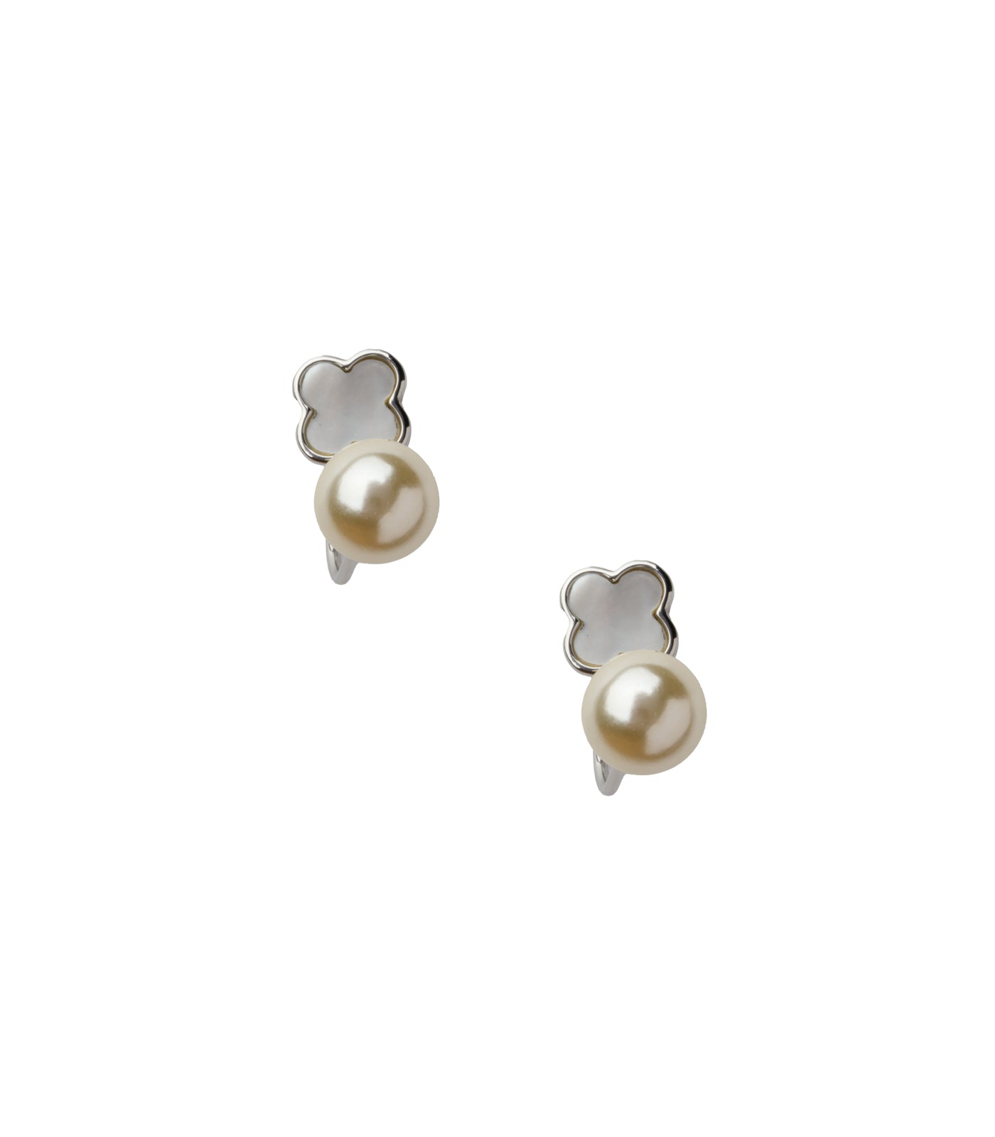 Hanging Pearl Tops (Brass)