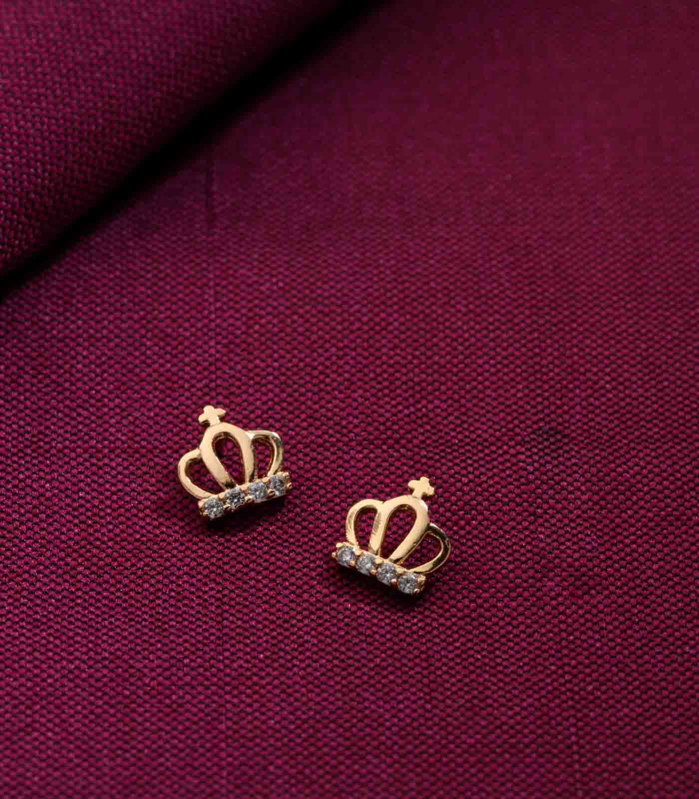 Little Crown Tops (Brass)