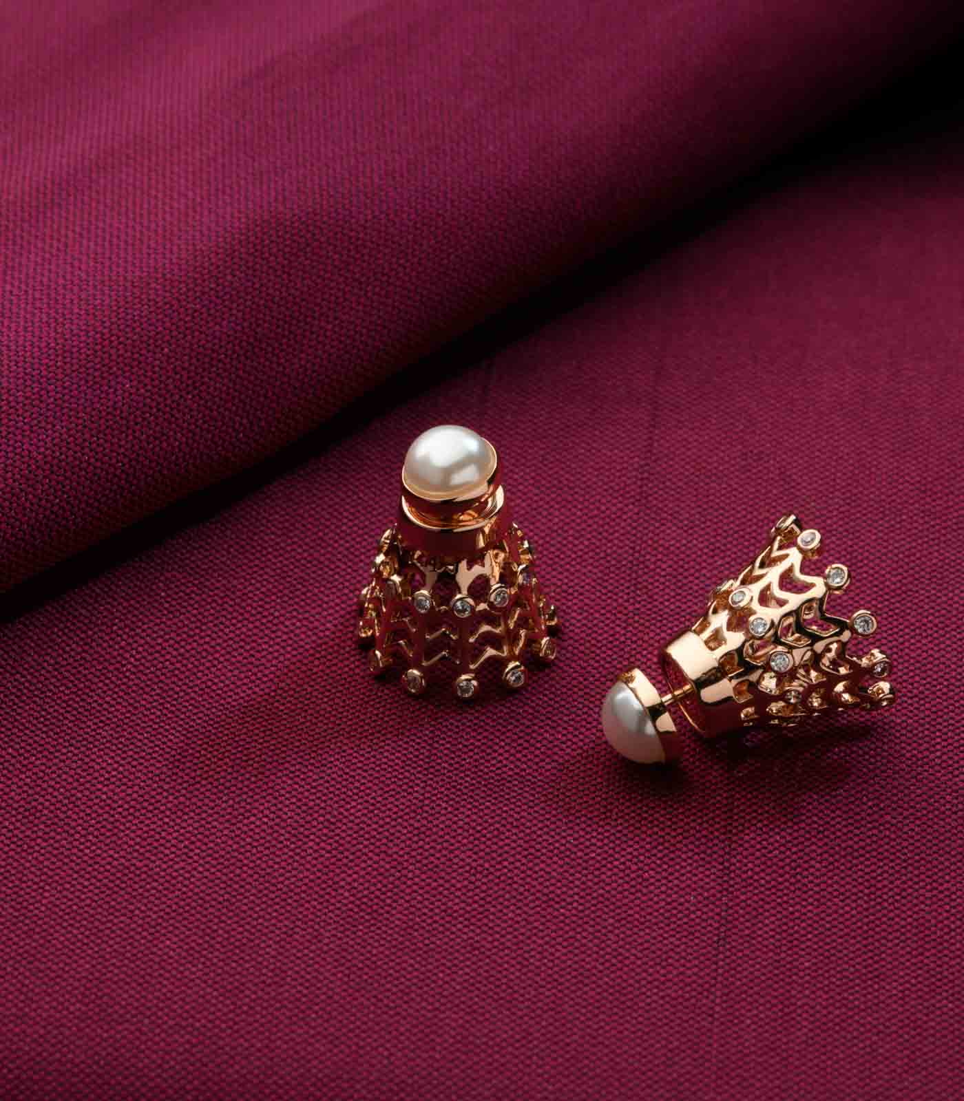 Rose Gold Shuttlecock Tops (Brass)
