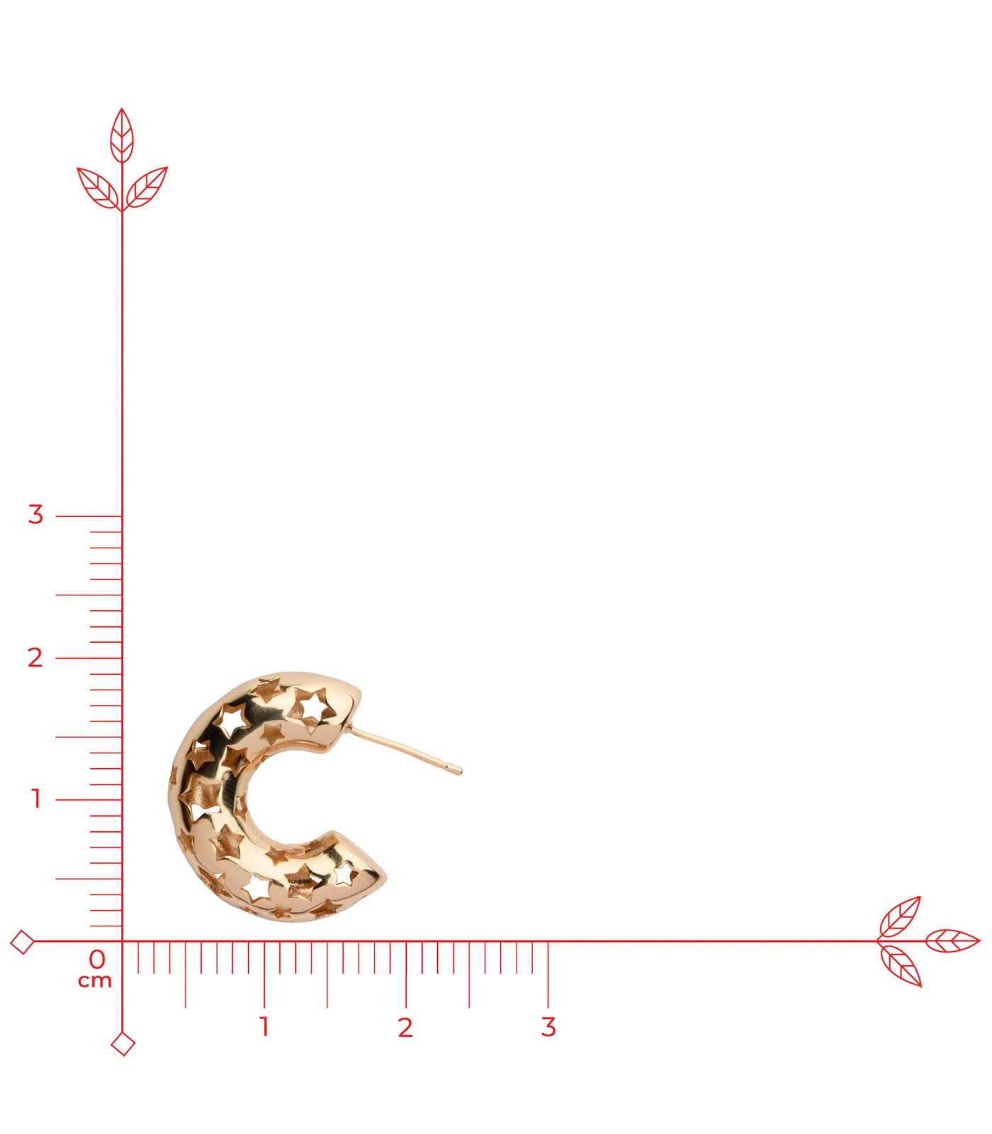 Classic Golden Hoops (Brass)