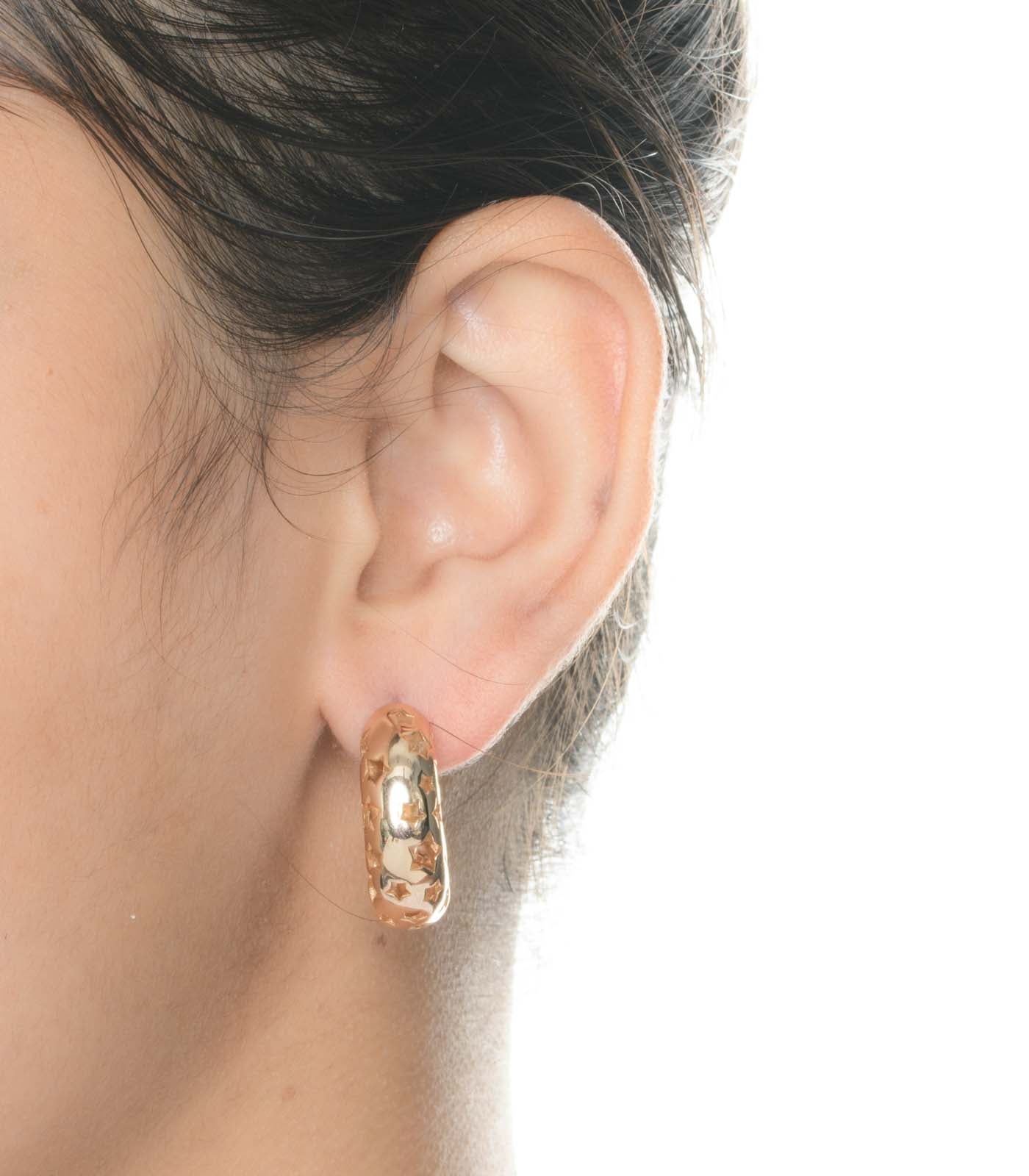 Classic Golden Hoops (Brass)