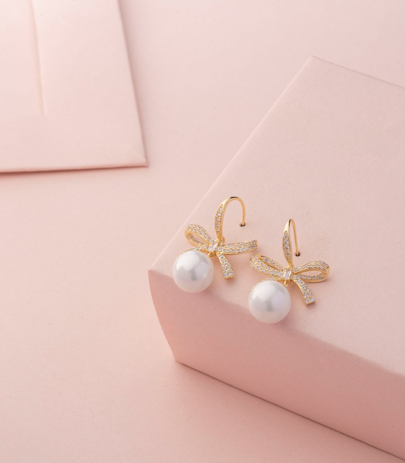 Cardinal flower earrings (Brass)