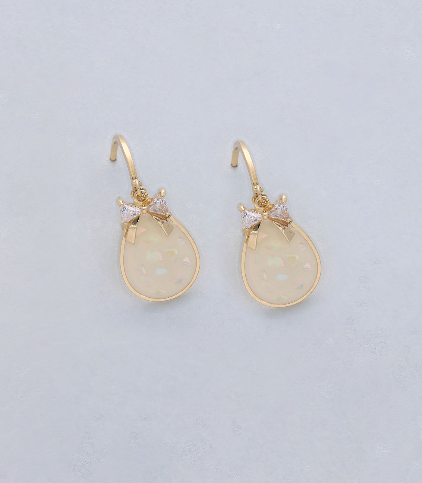 Charming bonnet earrings(Silver)