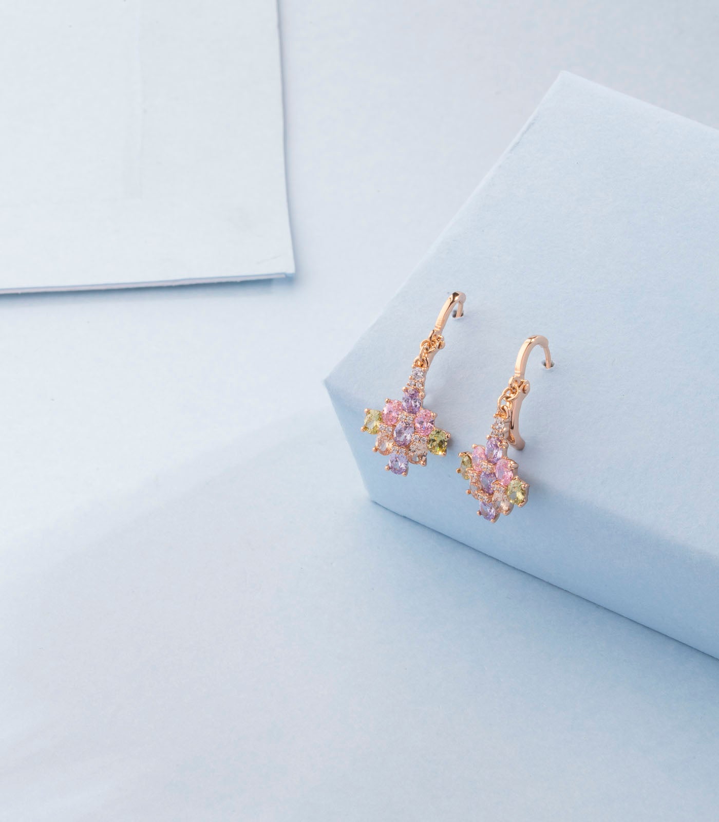 Chimaera charm earrings (Brass)