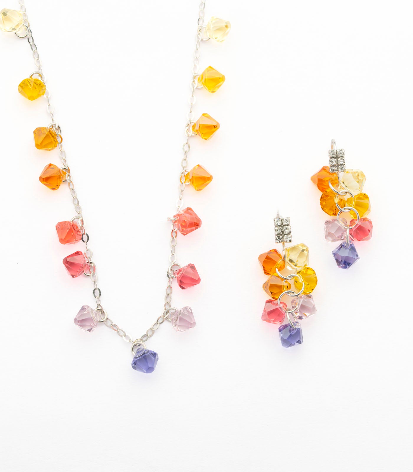 Circle Spot Pendant (Silver)