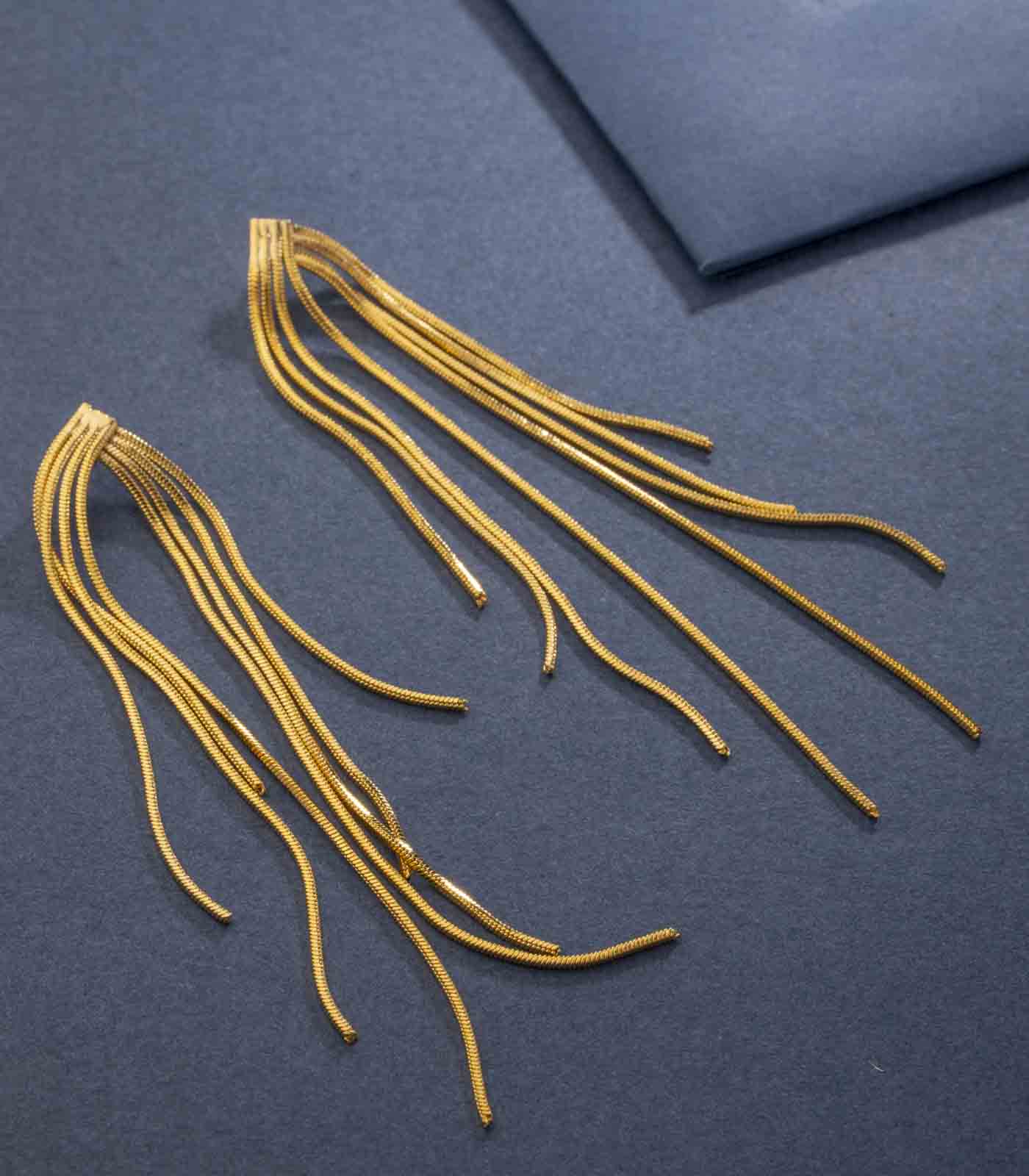 Classy Drop Earring (Brass)