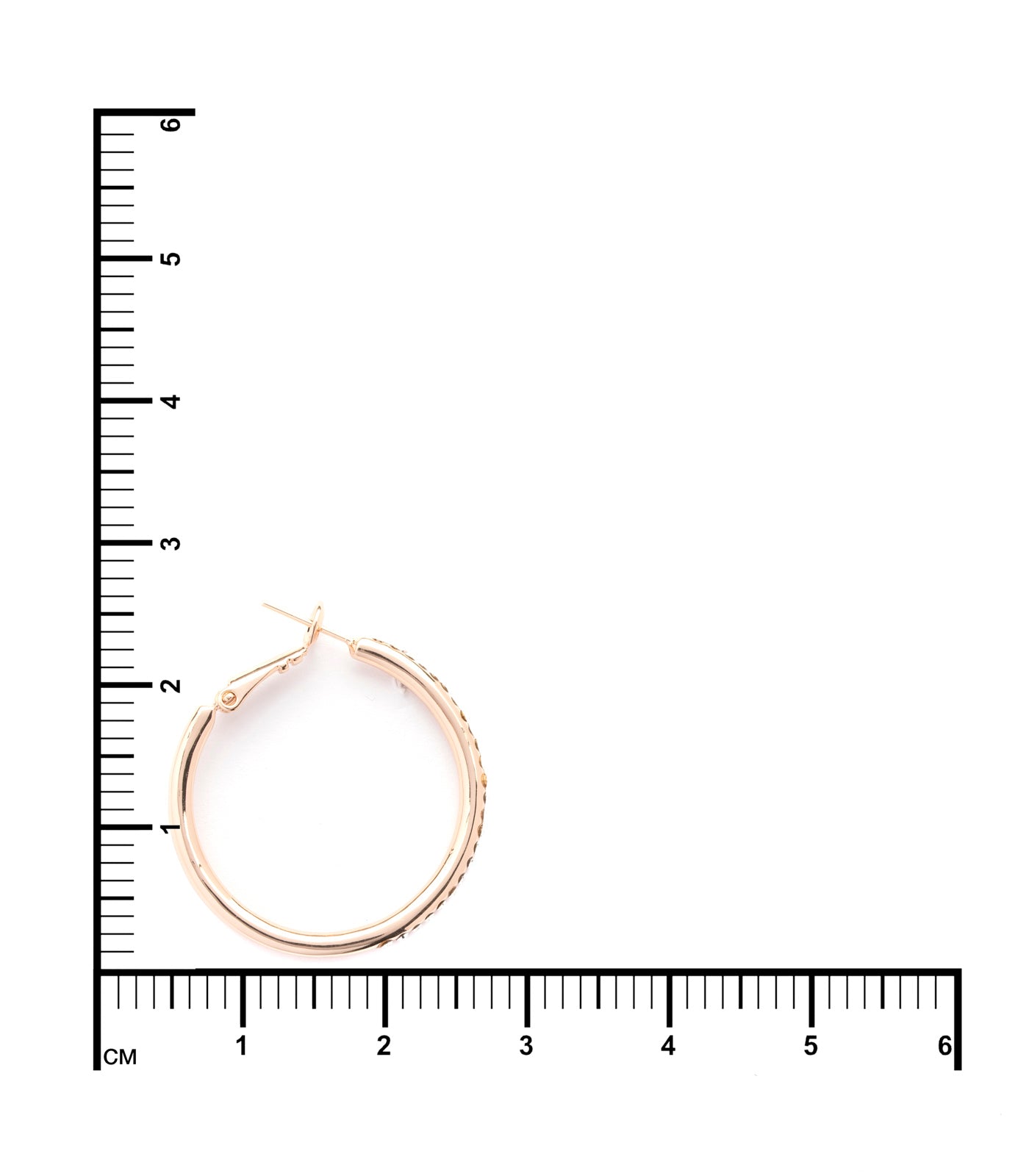 Classy Hoop Earring (Brass)