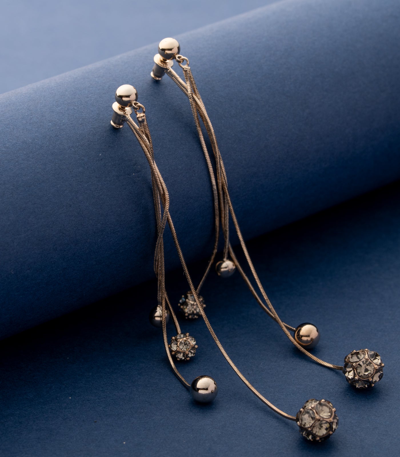 Classy Party Earrings (Brass)