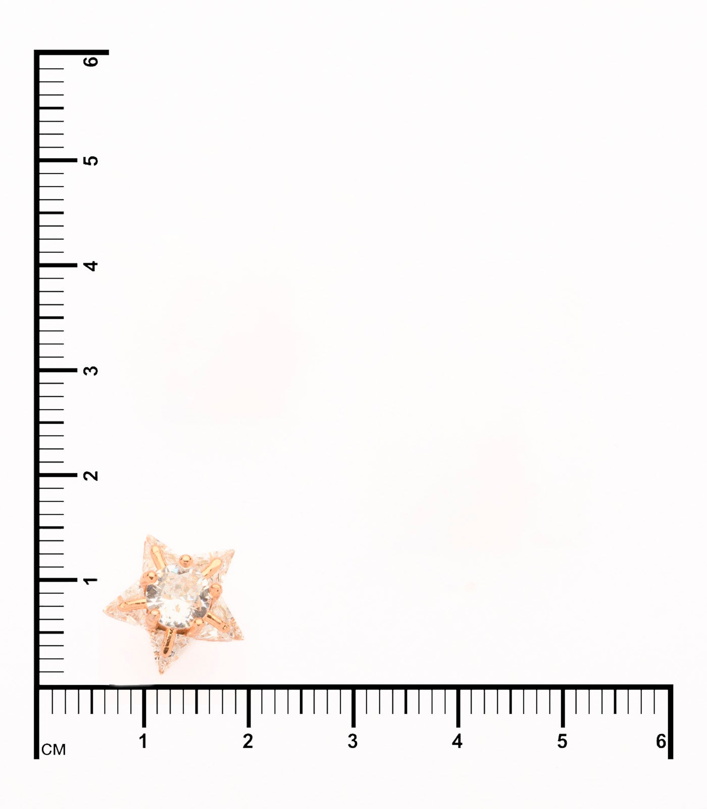 Cristal Star Tops (Brass)
