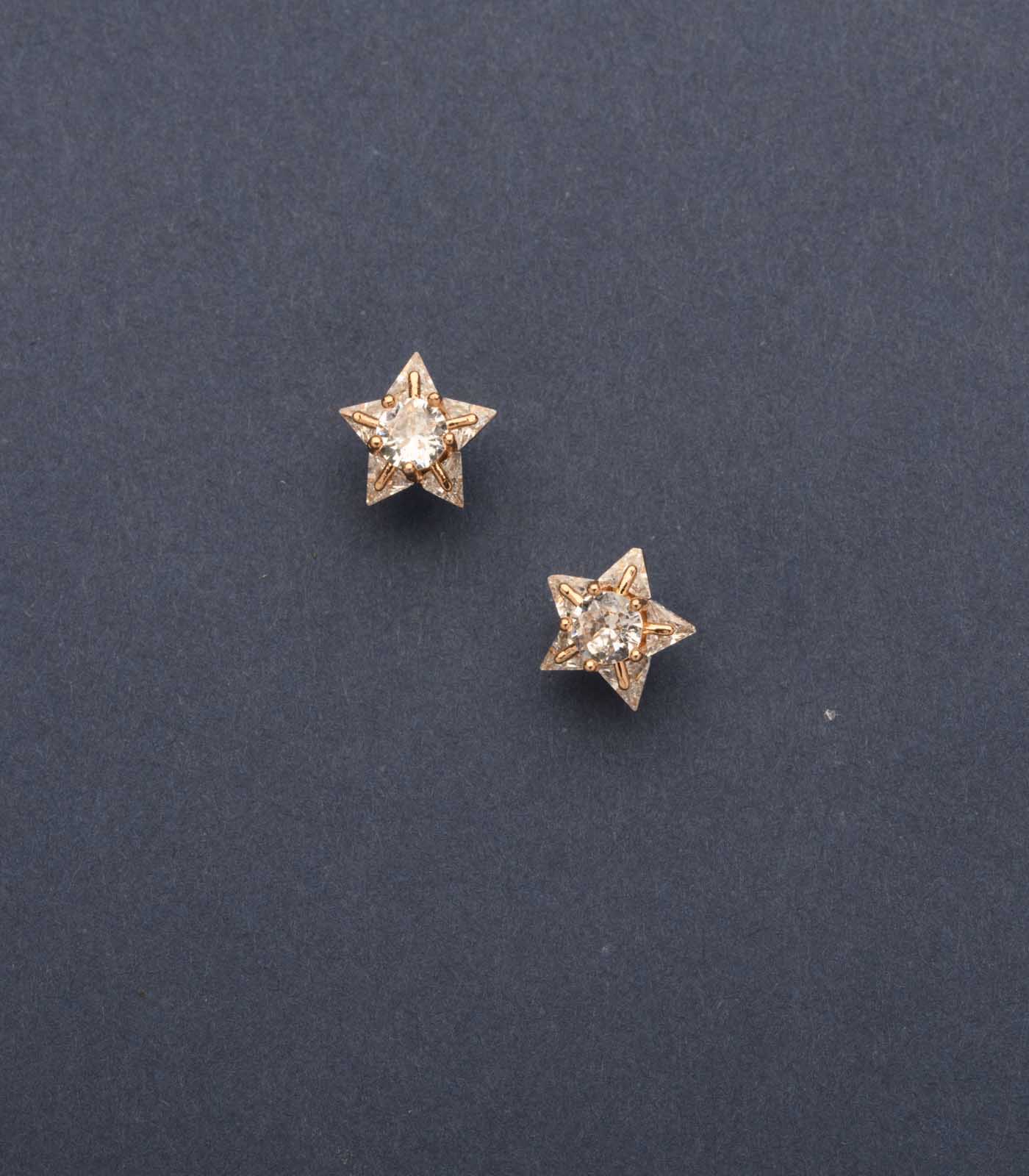 Cristal Star Tops (Brass)
