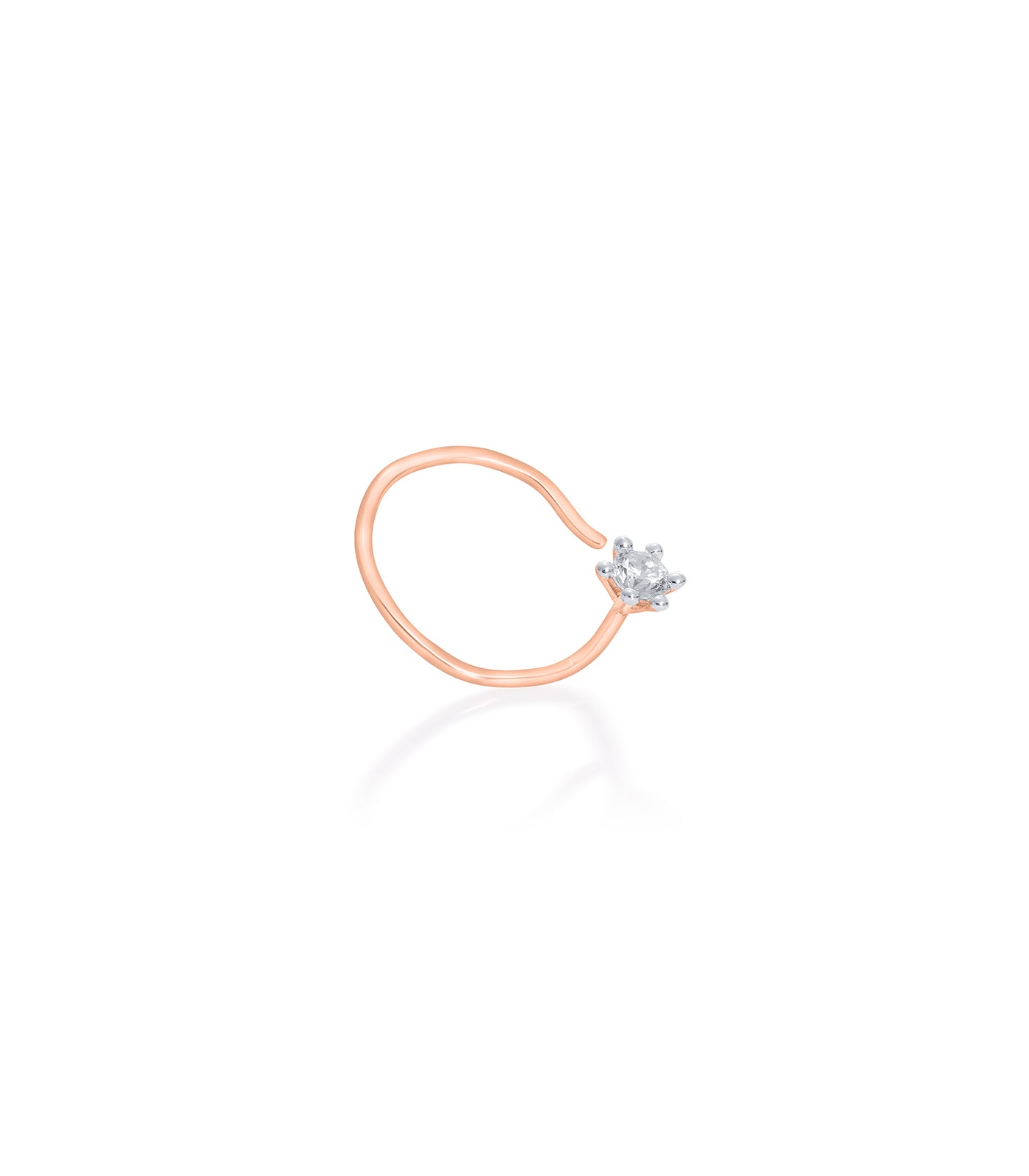 Diamond Single Star Nosepin (Pierced)