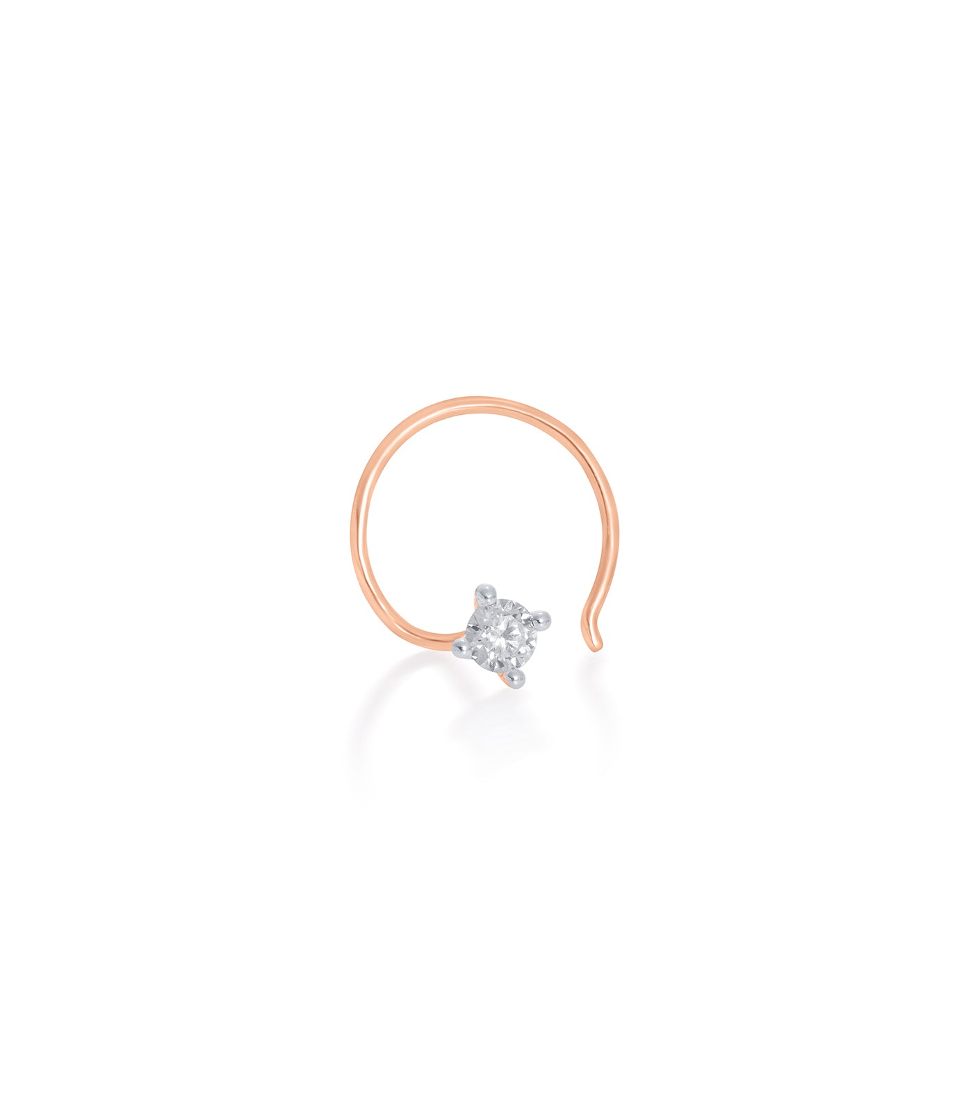 Diamond Single Orb Nosepin (Pierced)