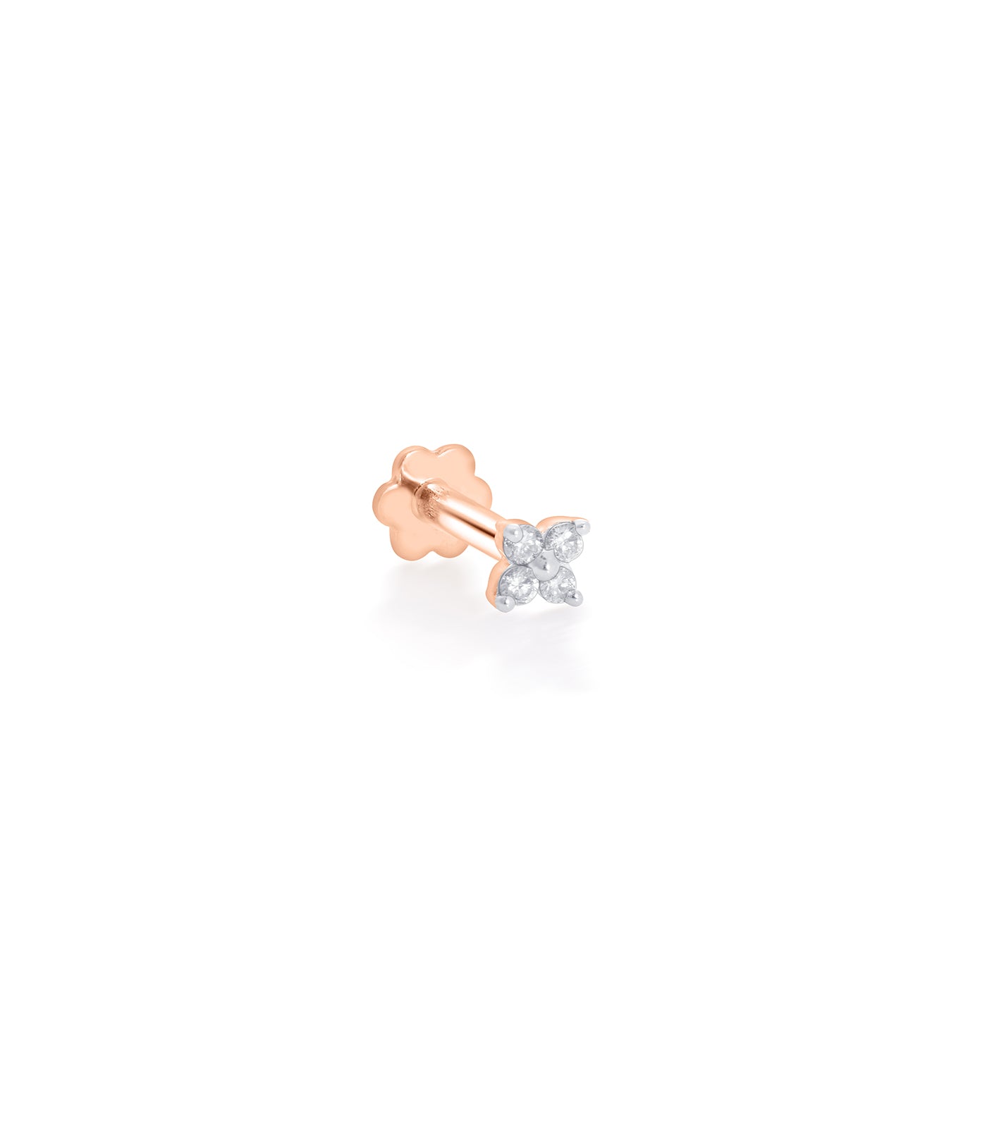 Diamond Shining Star Nosepin (Screw)